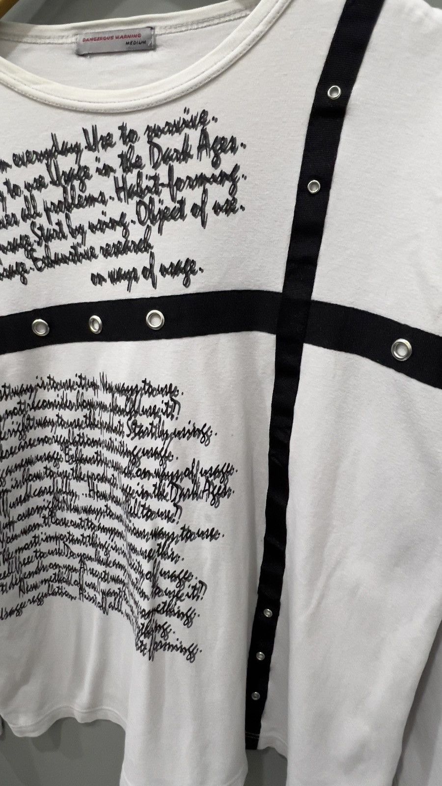 Japanese Brand Dangerous Warning 💥Anarchy Seditionaries Style Shirt Size US M / EU 48-50 / 2 - 17 Thumbnail