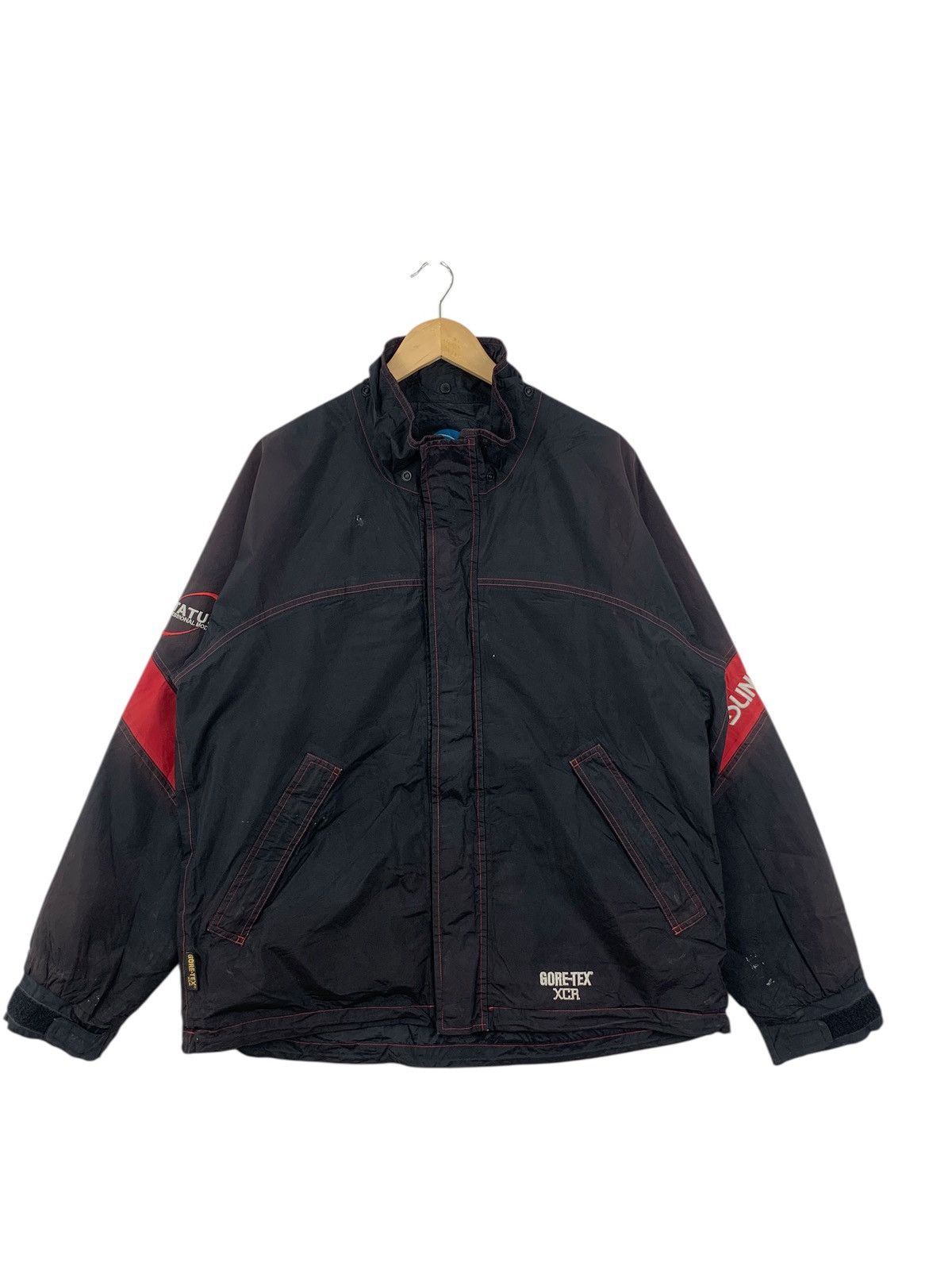 Goretex Vintage GORETEX XCR x STATUS SUNLINE Natural Distress Parka Size US XXL / EU 58 / 5 - 3 Thumbnail