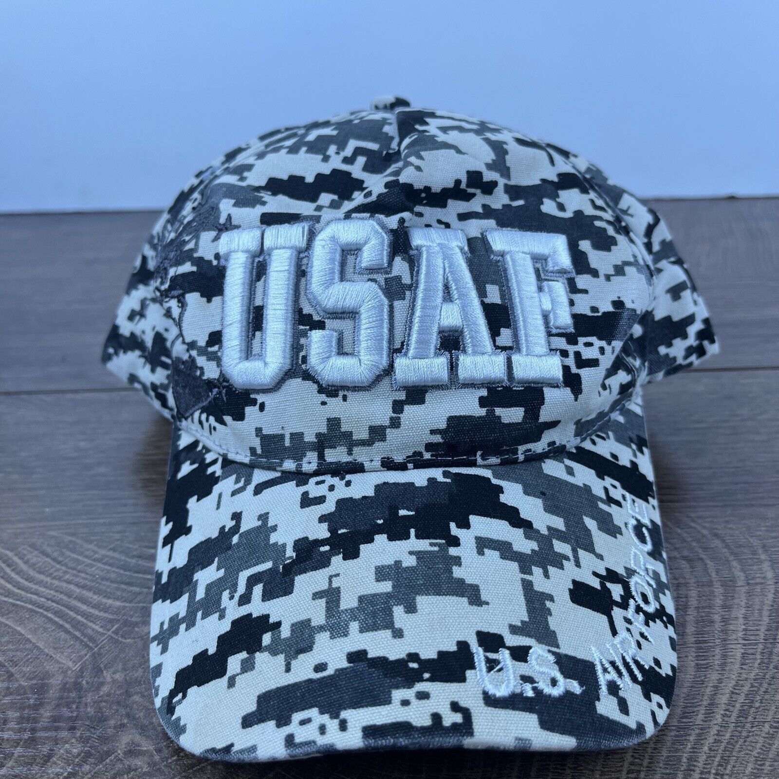 Other USAF Hat United States Air Force Adjustable Hat Camo Adjusta Size ONE SIZE - 1 Thumbnail
