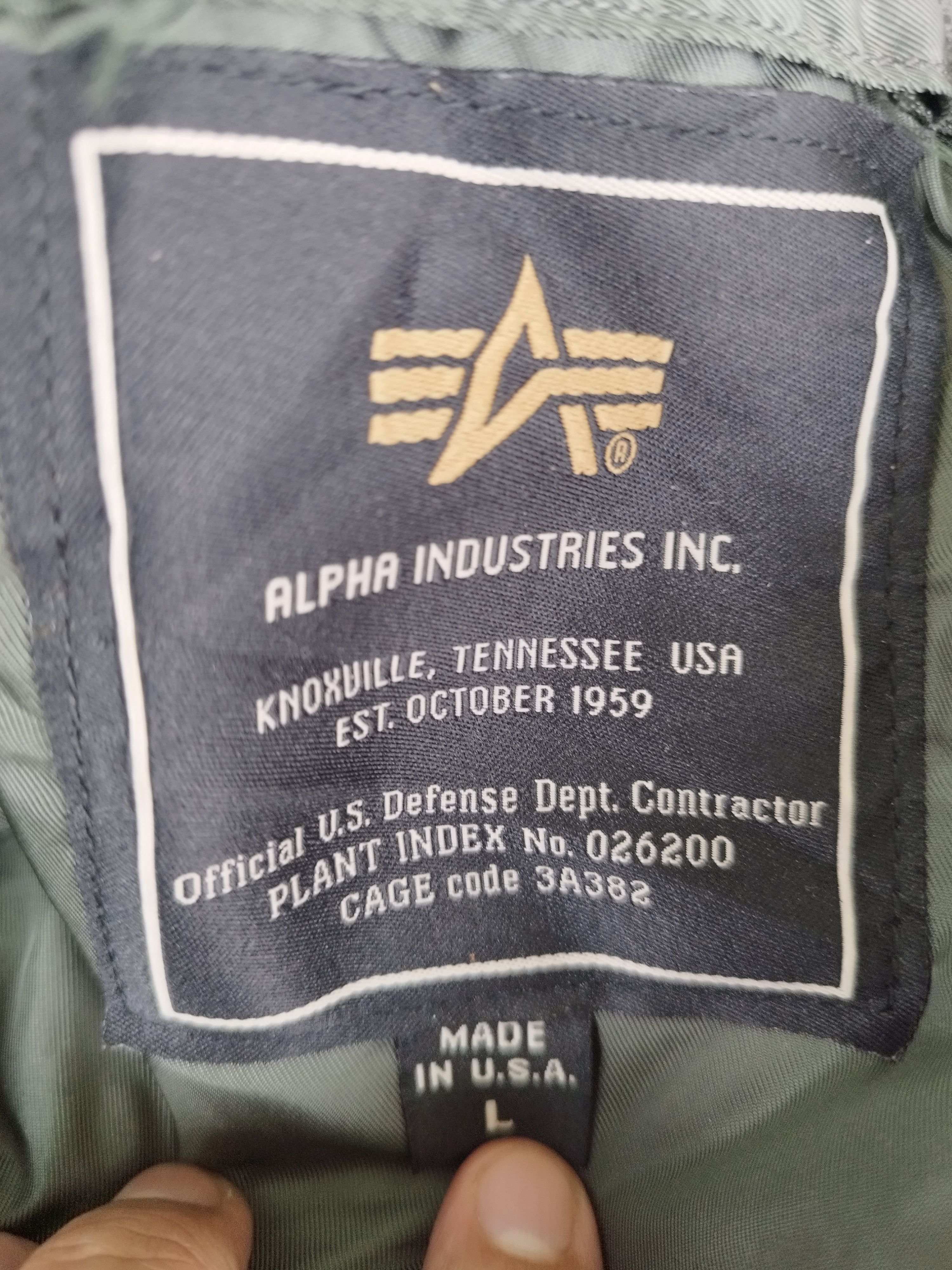 Alpha Industries 🔥 Vintage Alpha industries jacket parkas N3B design Size US XL / EU 56 / 4 - 5 Thumbnail