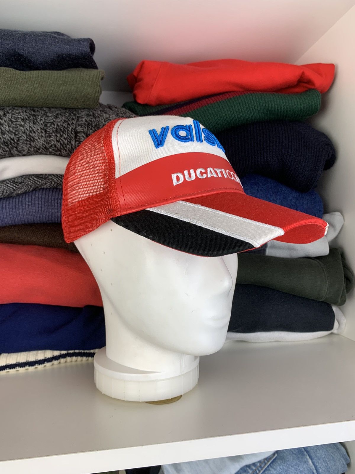 Ducati Ducati Corse Racing Cap Hat Size ONE SIZE - 8 Thumbnail
