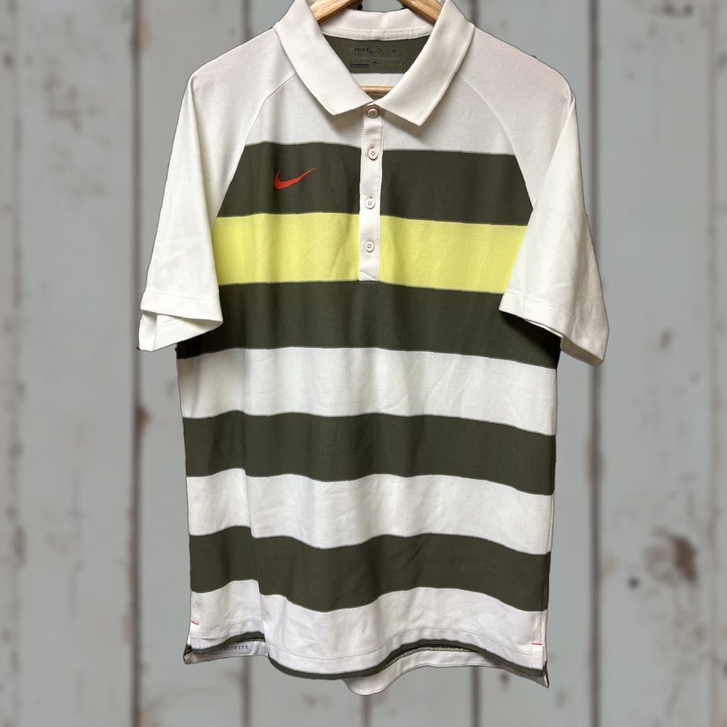 Nike Nike Golf Polo Shirt Mens XL Dri-Fit Striped Multicolor Casual Polo Shirt Golf/Activewear Mens XL Nike Dri-Fit Size US XL / EU 56 / 4 - 1 Thumbnail