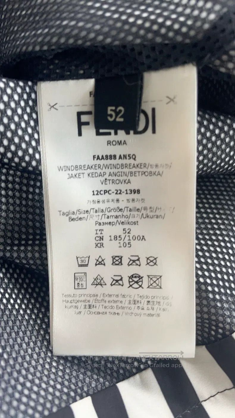 Fendi Fendi Collaboration fully printed logo zip-up coat Size US L / EU 52-54 / 3 - 4 Thumbnail