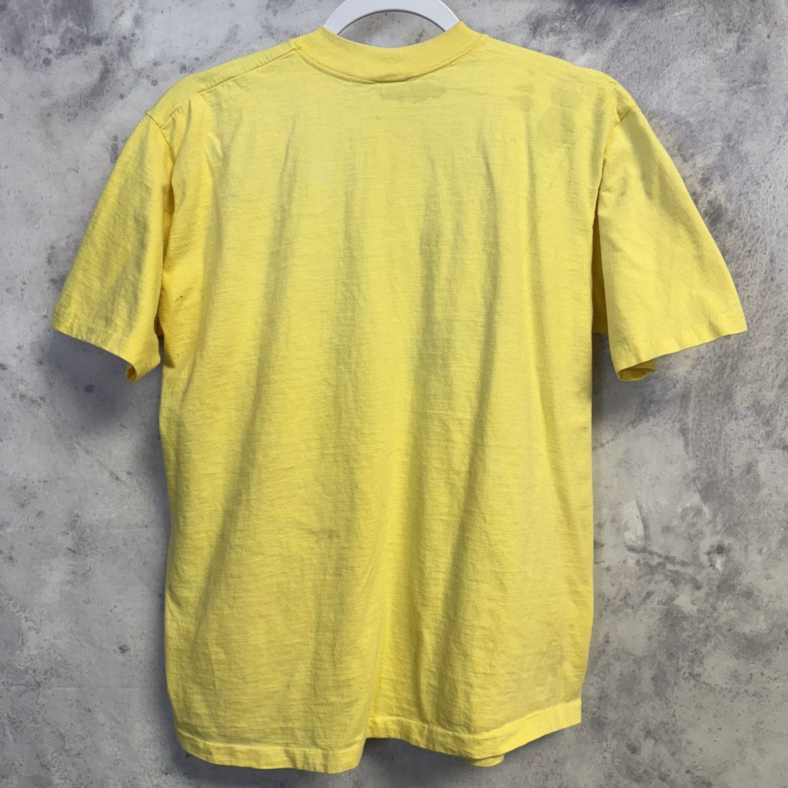 Vintage Vintage 80s Crazy Shirts T Shirt Mens Large Yellow Eagle Tur Size US L / EU 52-54 / 3 - 3 Thumbnail
