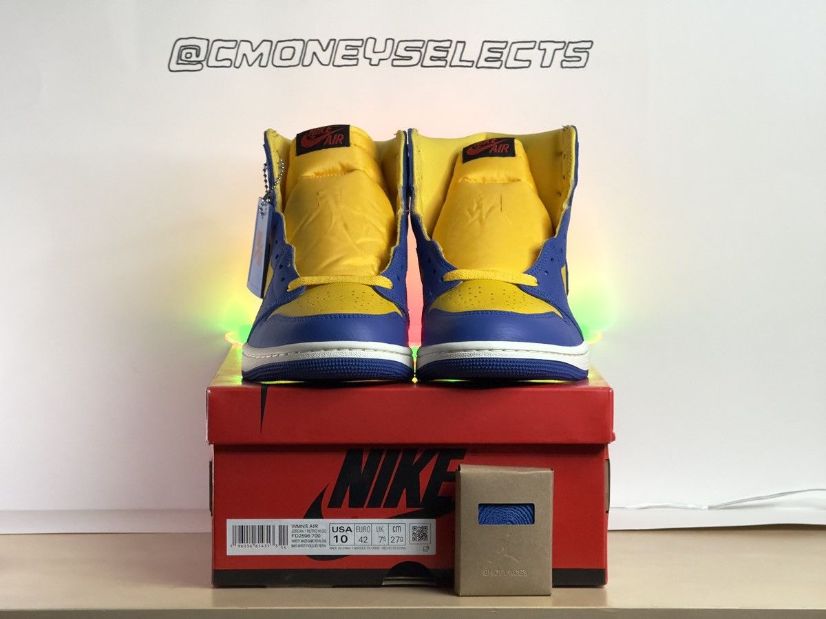 Jordan Brand Jordan 1 High OG “Reverse Laney” Size US 8.5 / EU 41-42 - 3 Thumbnail