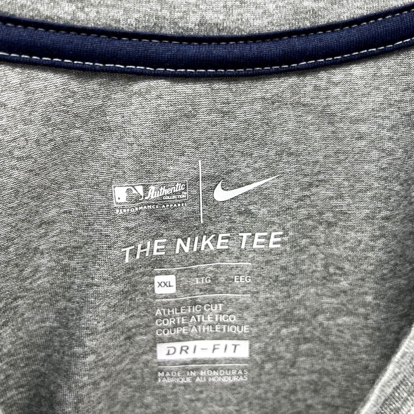 Nike Nike Dri-Fit Shirt Men 2XL Gray Crewneck MLB Vintage Red Sox Baseball Nike Shirt Size US XXL / EU 58 / 5 - 5 Thumbnail