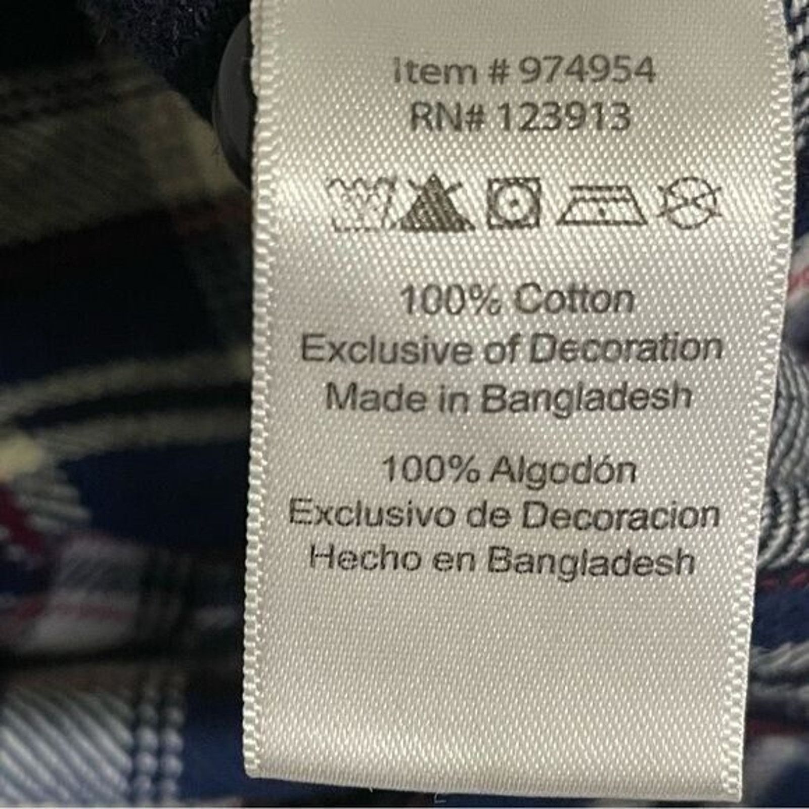 Other Jachs Brawny Mens Flannel Shirt 2X Plaid Heavyweight Size US XXL / EU 58 / 5 - 11 Thumbnail