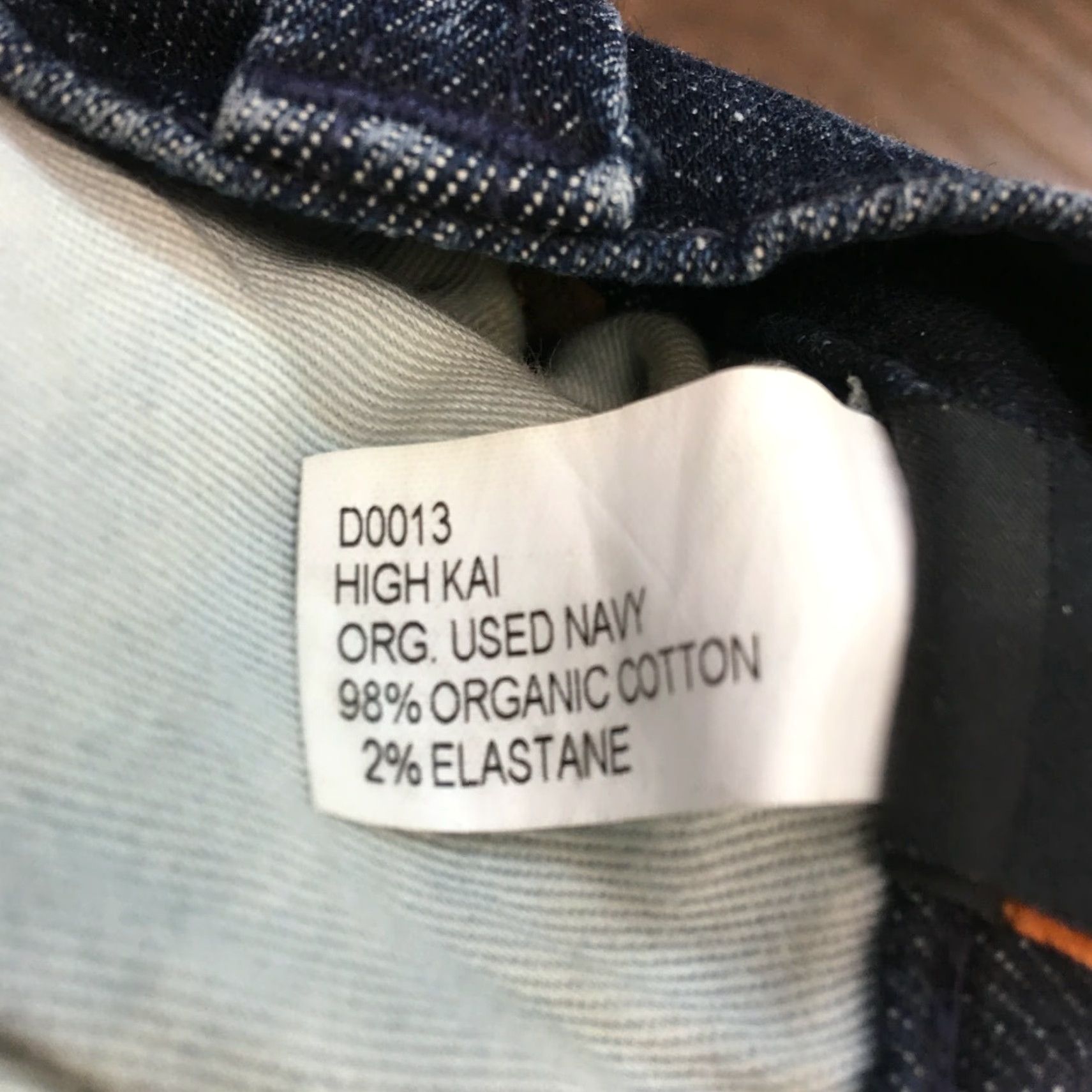 Vintage Nudie Jeans Mens Navy Dark Blue 27x32 Straight Athletic Regular 27 Navy Blue 90s? Mens Size US 27 - 6 Thumbnail