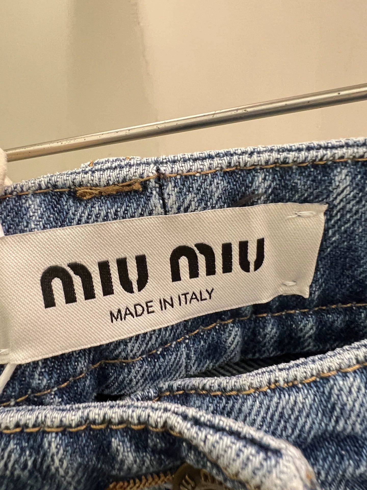Miu Miu Miu Miu Blue Woven Rope Jeans 25 Size 25" / US 0 / IT 36 - 3 Thumbnail