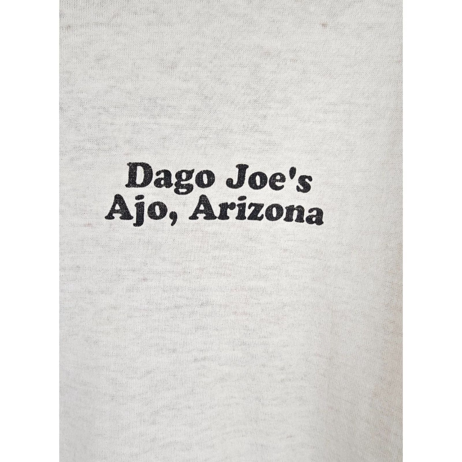 Vintage DAGO JOE'S STUDS LOPEZ THIS DOG DON'T DRINK LIGHT BEER T-SHIRT XL VINTAGE 80' SHIRT Mens White Cotton Short Sleeve Crew Neck Size US XL / EU 56 / 4 - 3 Thumbnail