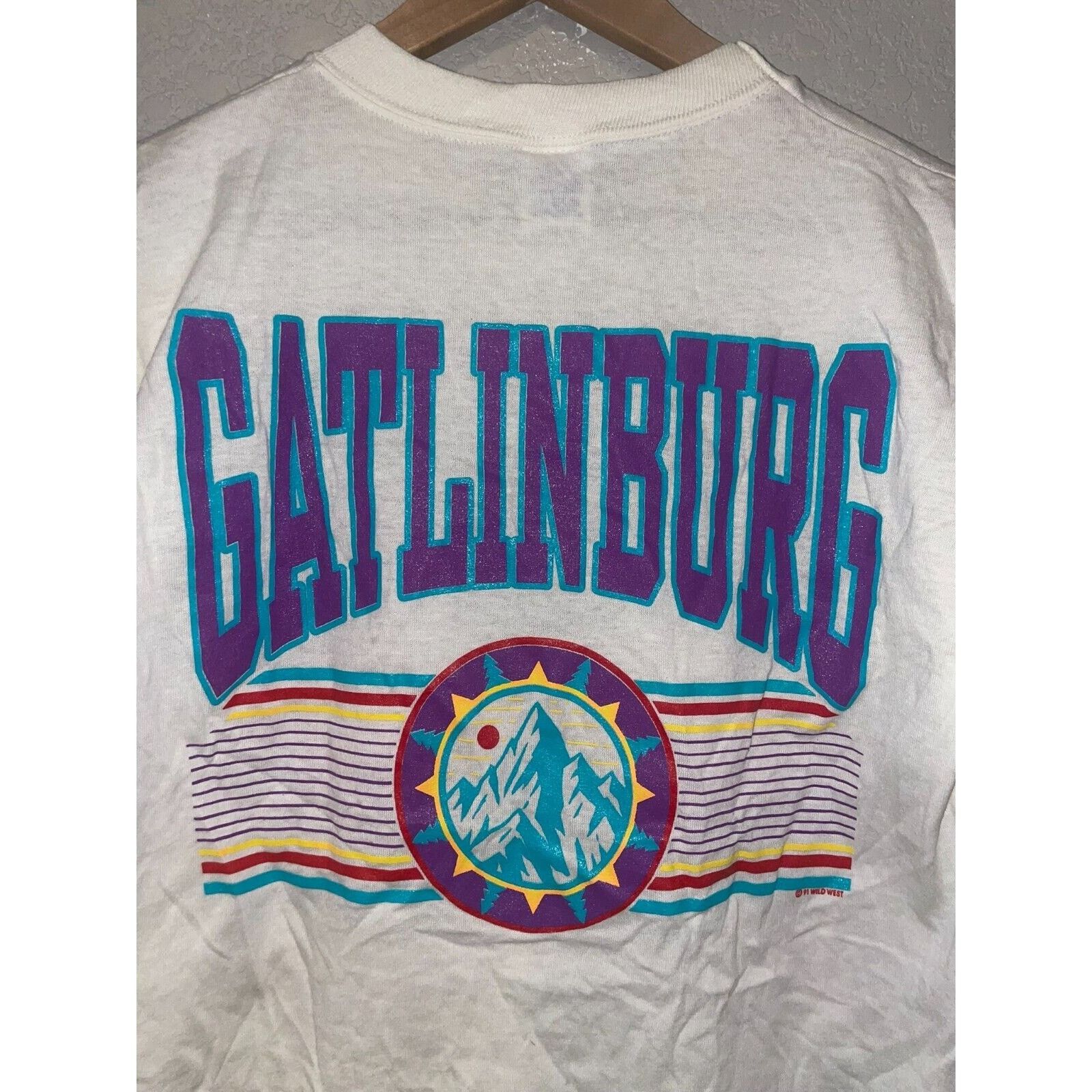 Jerzees Vintage Lake Of The Ozarks Shirt Gatlinburg Test Print Tee Size US M / EU 48-50 / 2 - 12 Thumbnail