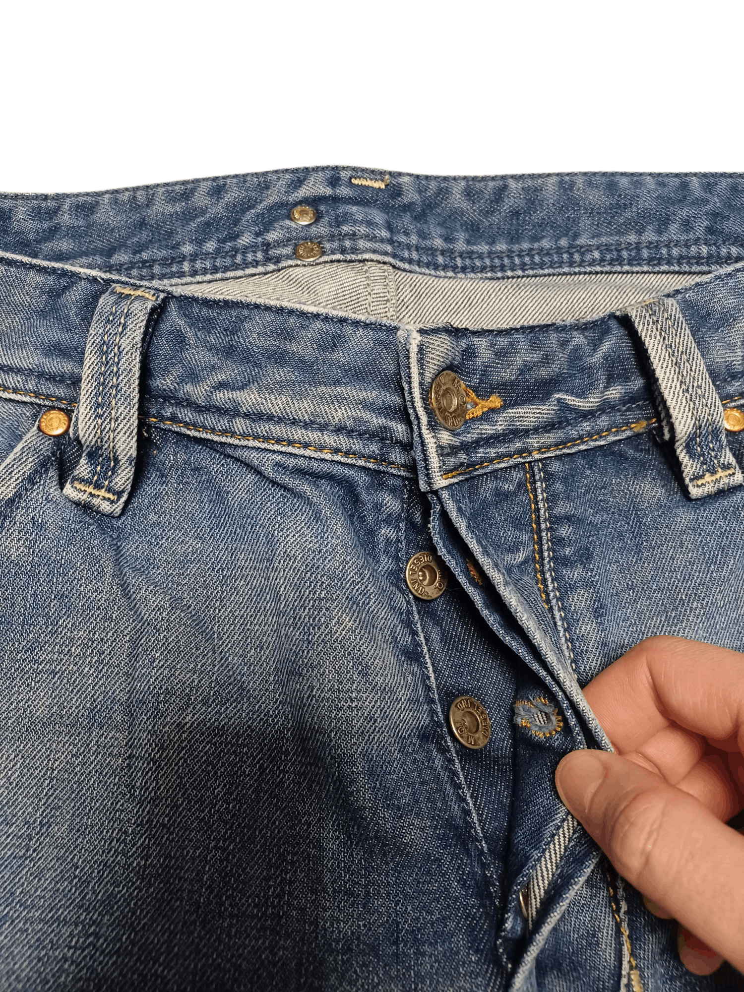 Diesel DIESEL LARKEE VERY WIDE W36 L34 JEANS DENIM Size US 36 / EU 52 - 3 Thumbnail