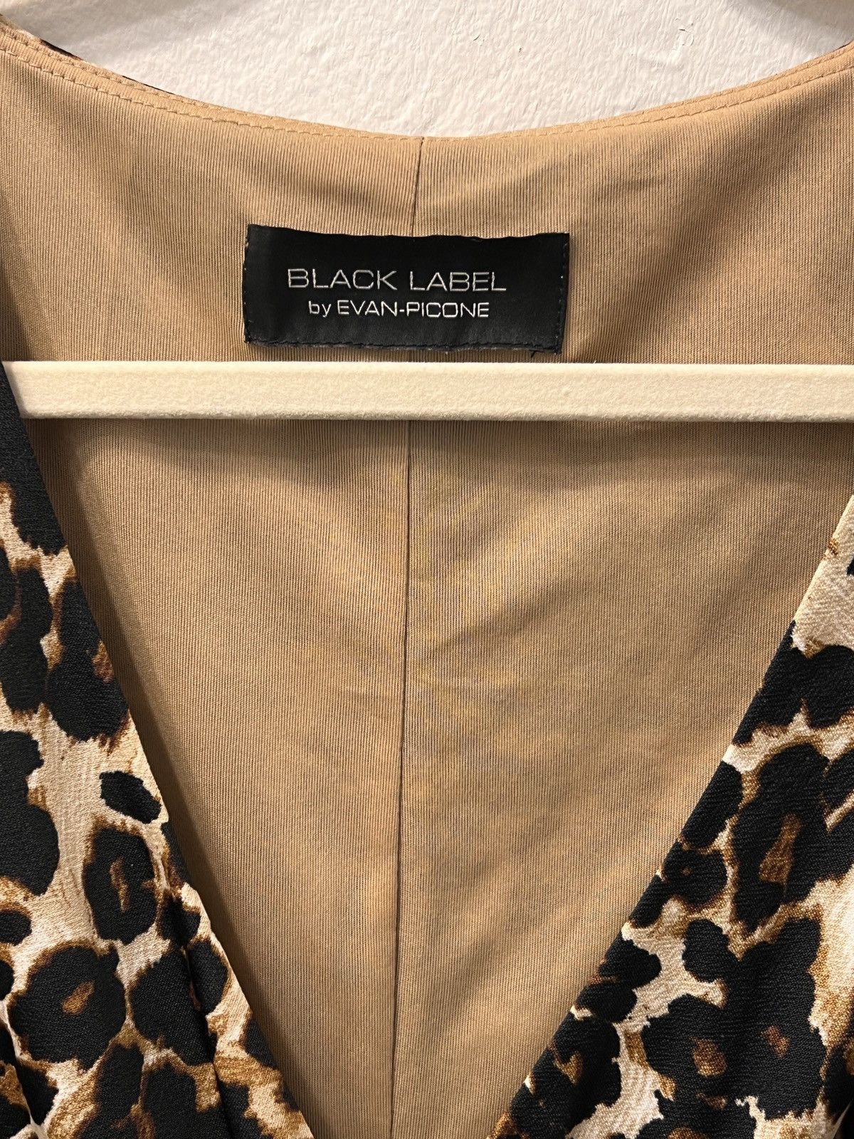 Evan Picone Classy Leopard Print Dress Size M / US 6-8 / IT 42-44 - 2 Thumbnail