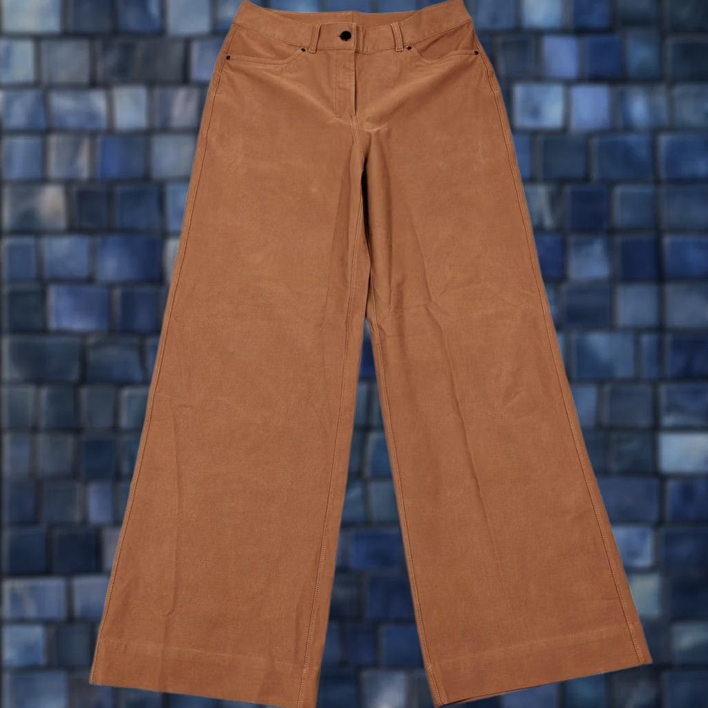 Lululemon Lululemon Pants Womens 29 Brown Relaxed Fit Canvas Wide Leg Chino 5 Pocket Size 29" - 1 Thumbnail