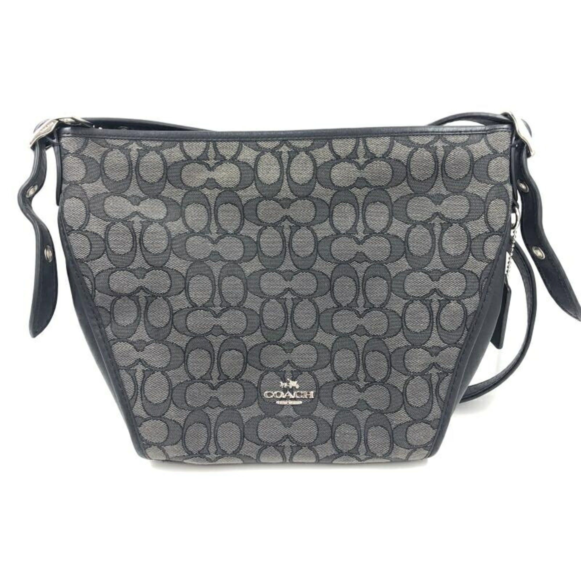 COACH Signature Shoulder Bag Outline Gray H1780-25697