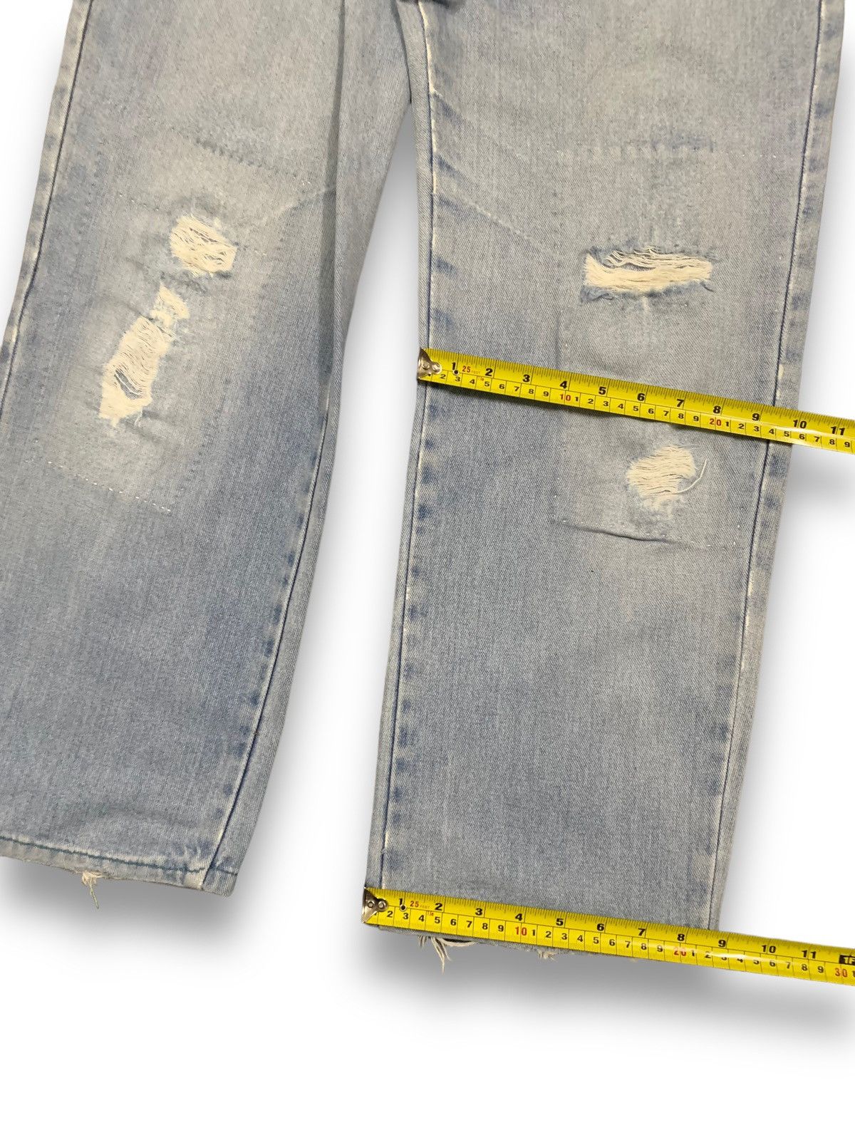 Japanese Brand Vintage Japanese Brand Roadace Baggy Distressed Jeans Size US 32 / EU 48 - 18 Thumbnail