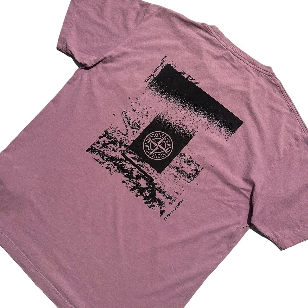 Stone Island Stone Island Graphic Short Sleeved T Shirt Size US XL / EU 56 / 4 - 2 Thumbnail