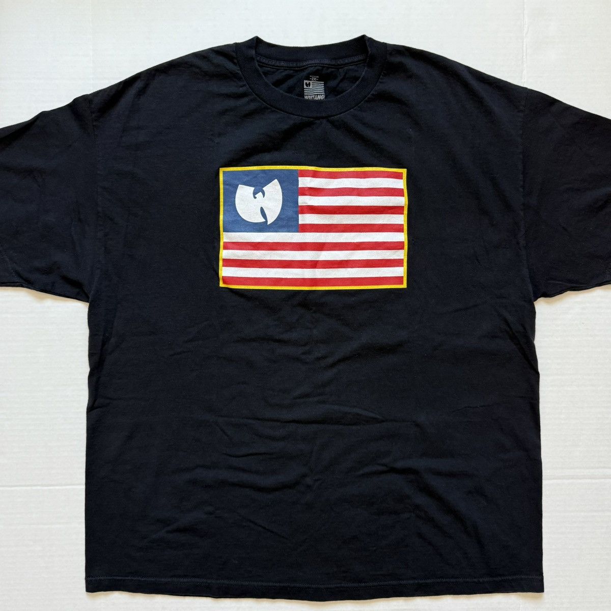 Wu-Tang Clan 🔴Wu-Tang Shirt Size 2XL Iron Flag Wu-Wear Rza U-God Gza Size US XXL / EU 58 / 5 - 1 Thumbnail
