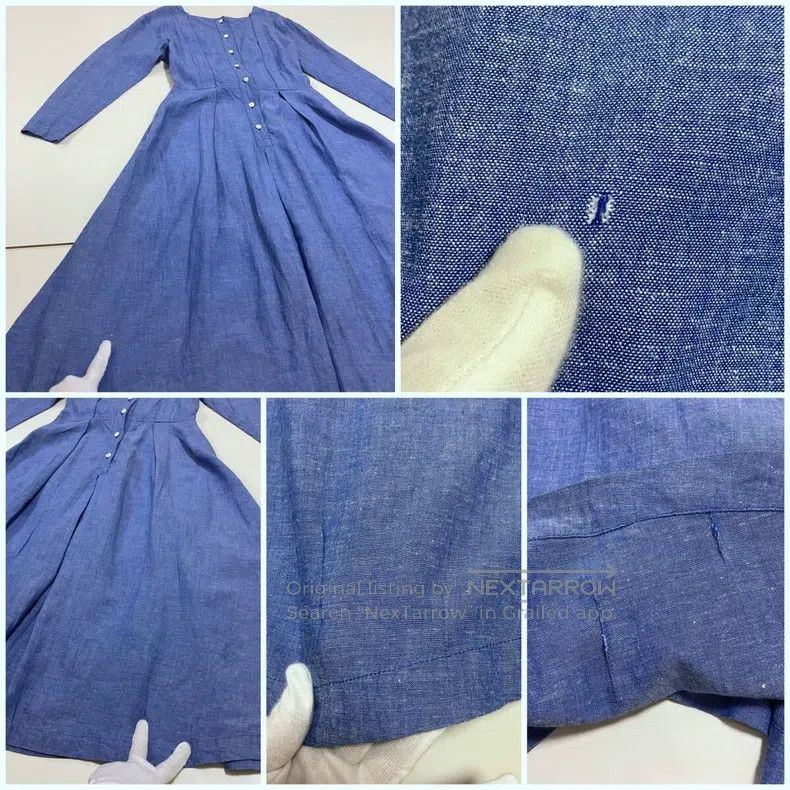 Issey Miyake Issey Miyake Blue Dress Size M / US 6-8 / IT 42-44 - 7 Thumbnail