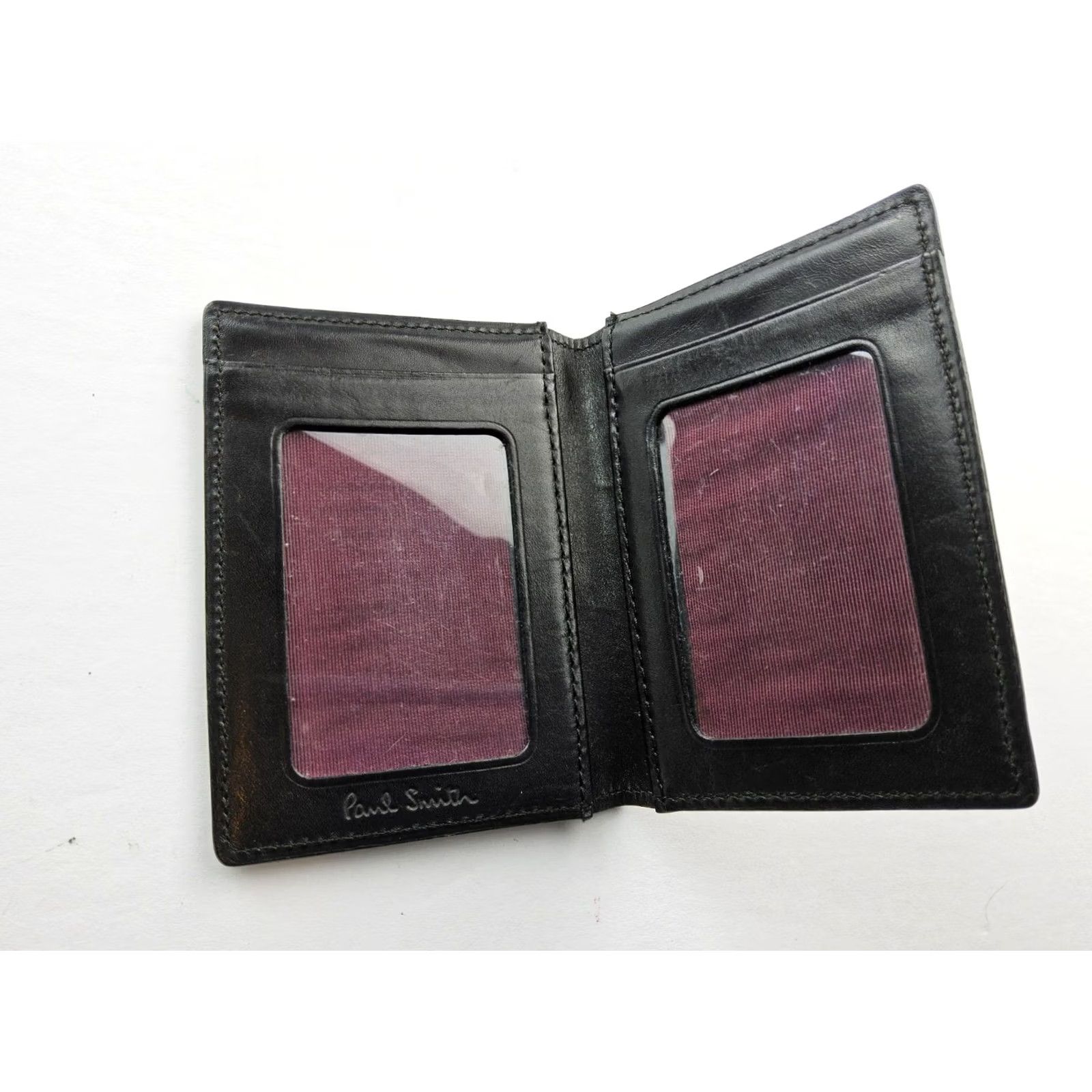 Paul Smith Paul Smith Wallet Striped Leather Bifold Card Multicolor Men Wallet Cardholder Mens Size ONE SIZE - 5 Thumbnail
