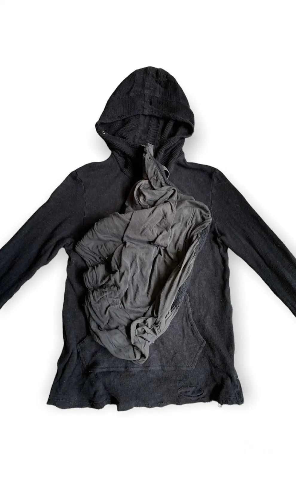 トップス au$kouSOL GuruGuru Hoodie Undercover Undercover AW06 'Guruguru' Scarf Wrap Hoodie