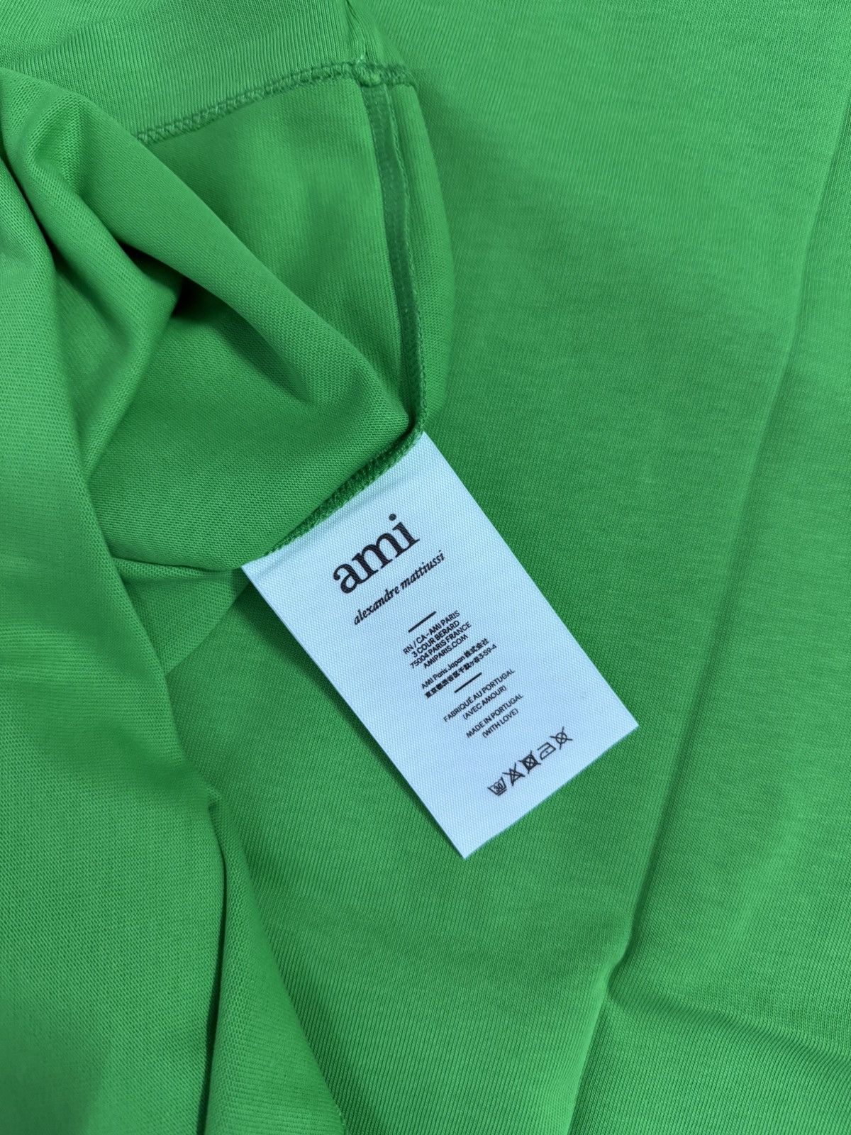 AMI Ami Paris Tonal Heart T-Shirt NEW Size US XS / EU 42 / 0 - 6 Thumbnail