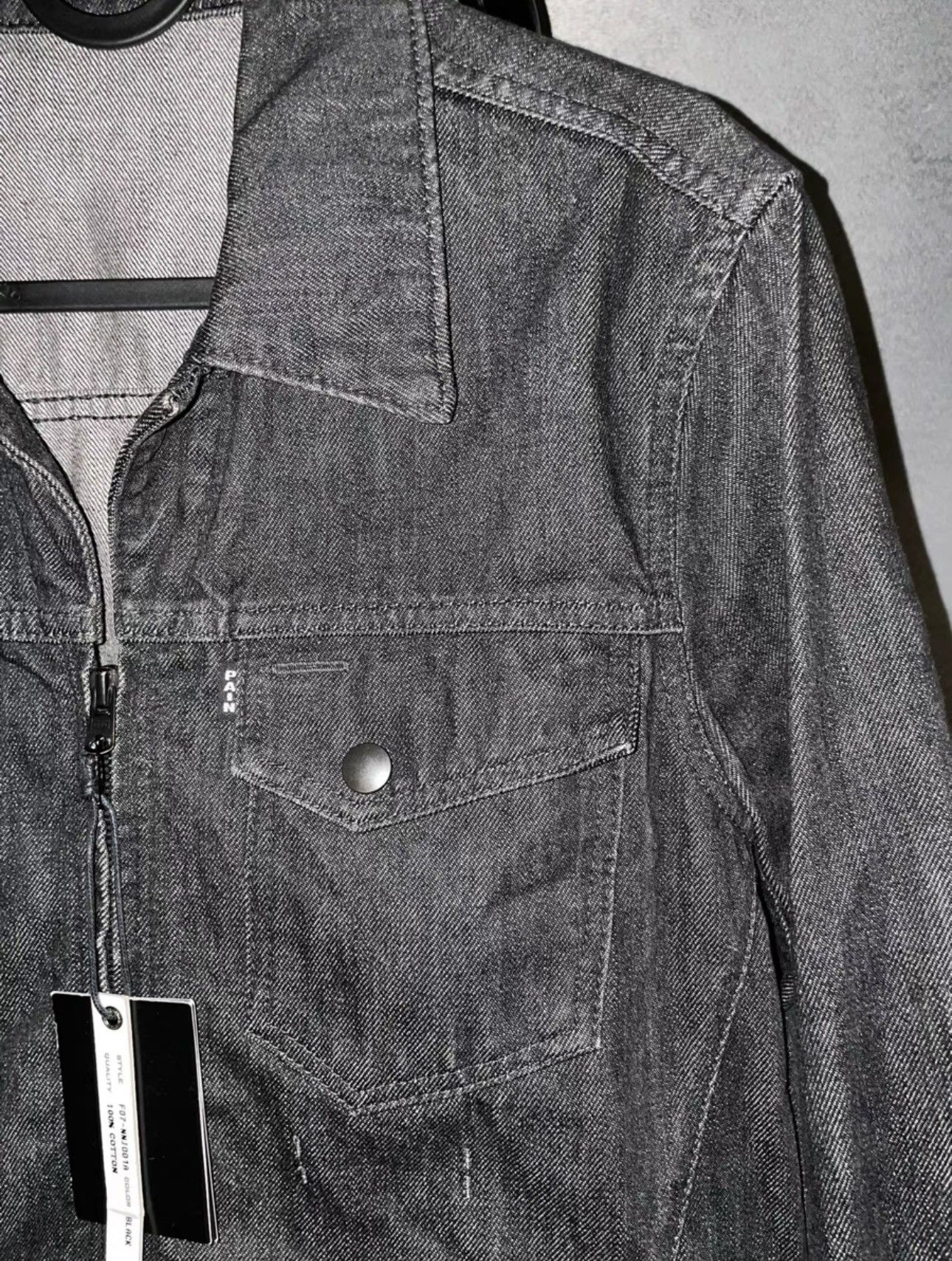 Number (N)ine Number (N)ine PAIN tag phonetic symbol denim jacket Size US M / EU 48-50 / 2 - 2 Thumbnail