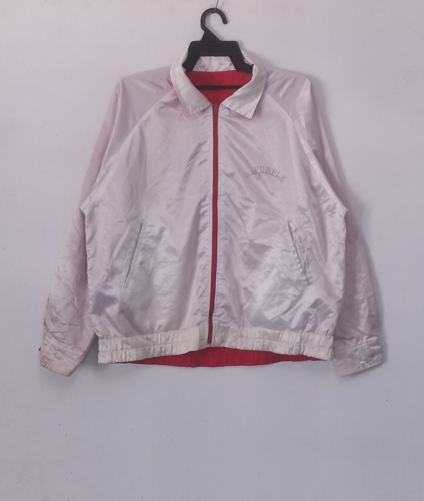 Vintage Rare vintage Team Purple we love rally enthusiasts jacket Size US L / EU 52-54 / 3 - 2 Thumbnail