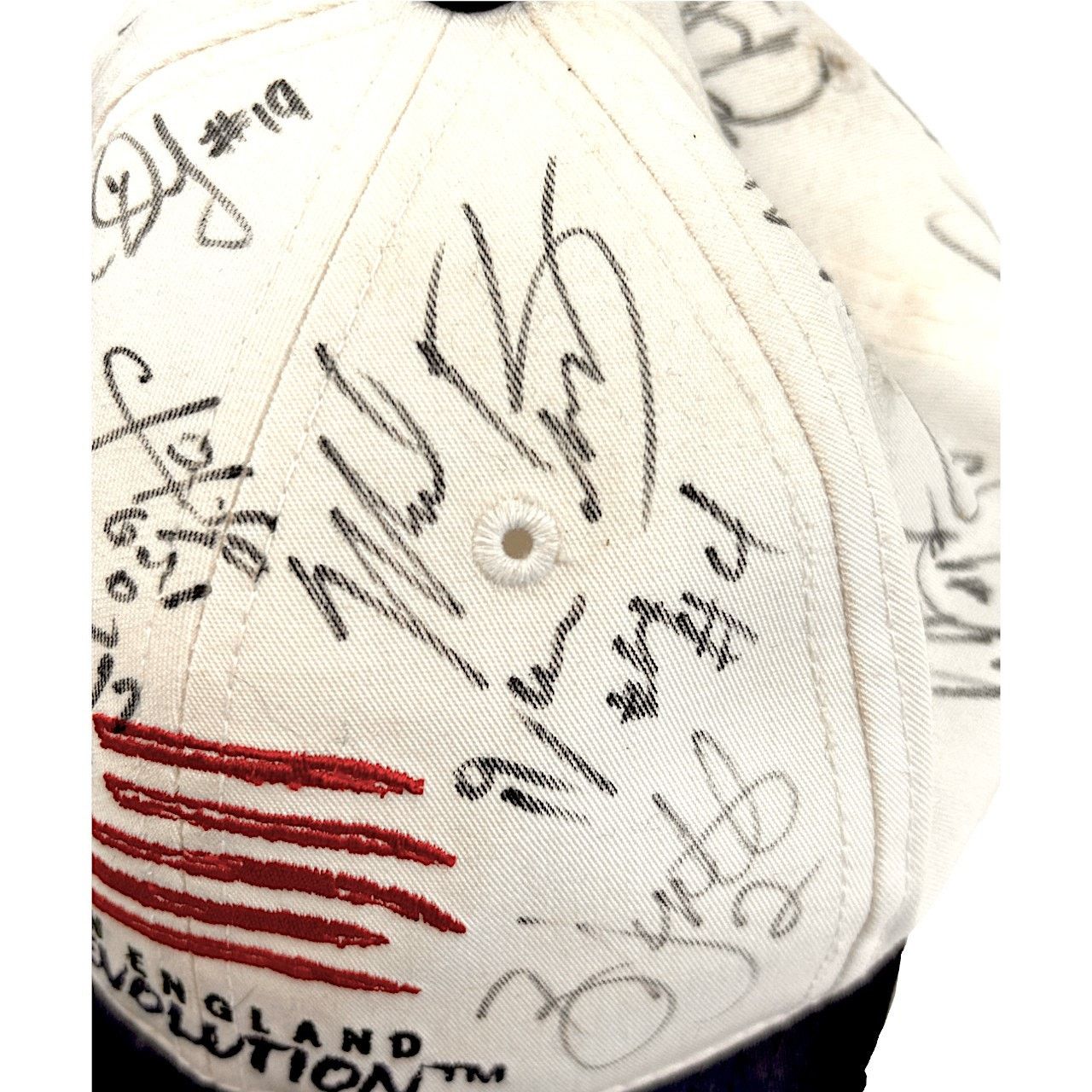 Other New England Revolution 1997 MLS Autographed Snapback Hat Size ONE SIZE - 2 Thumbnail