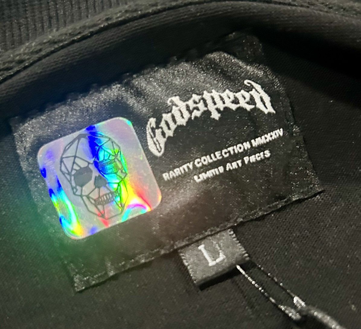 Godspeed Godspeed Strike Out L/S Tee - Washed Black size Lg Size US L / EU 52-54 / 3 - 14 Thumbnail