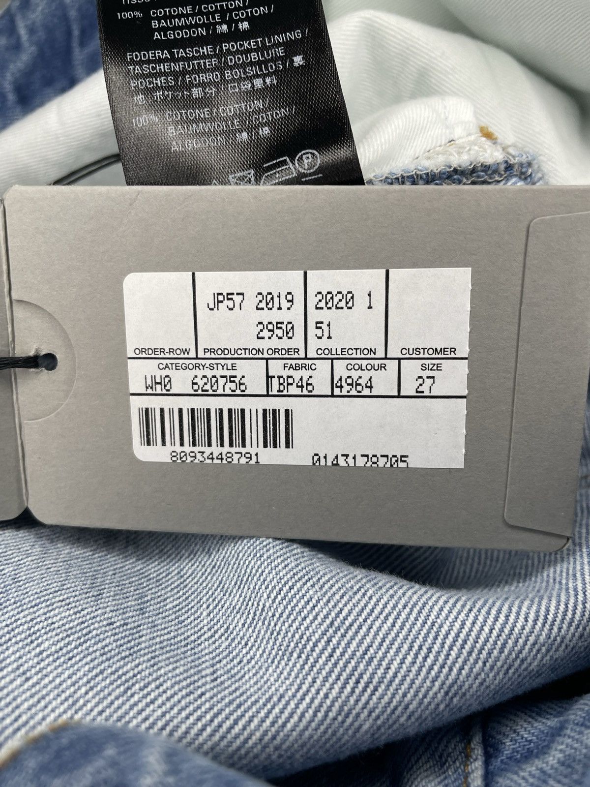 Balenciaga Balenciaga Stonewashed Pleated Jeans Size 27" / US 4 / IT 40 - 14 Thumbnail