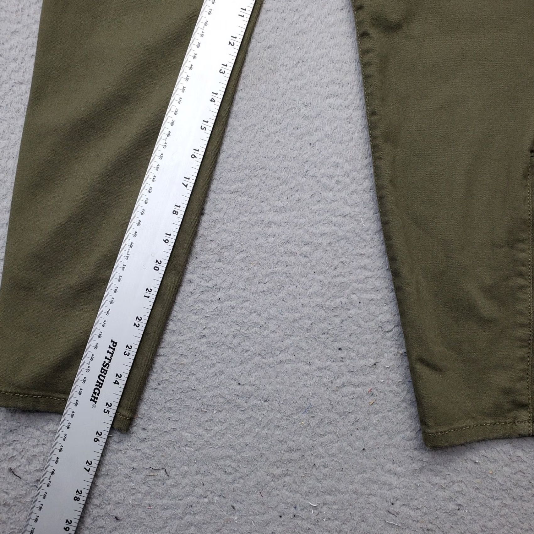 Sanctuary Sanctuary Pants Womens Size 2 Green Cotton Stretch Ankle Size 26" / US 2 / IT 38 - 4 Thumbnail