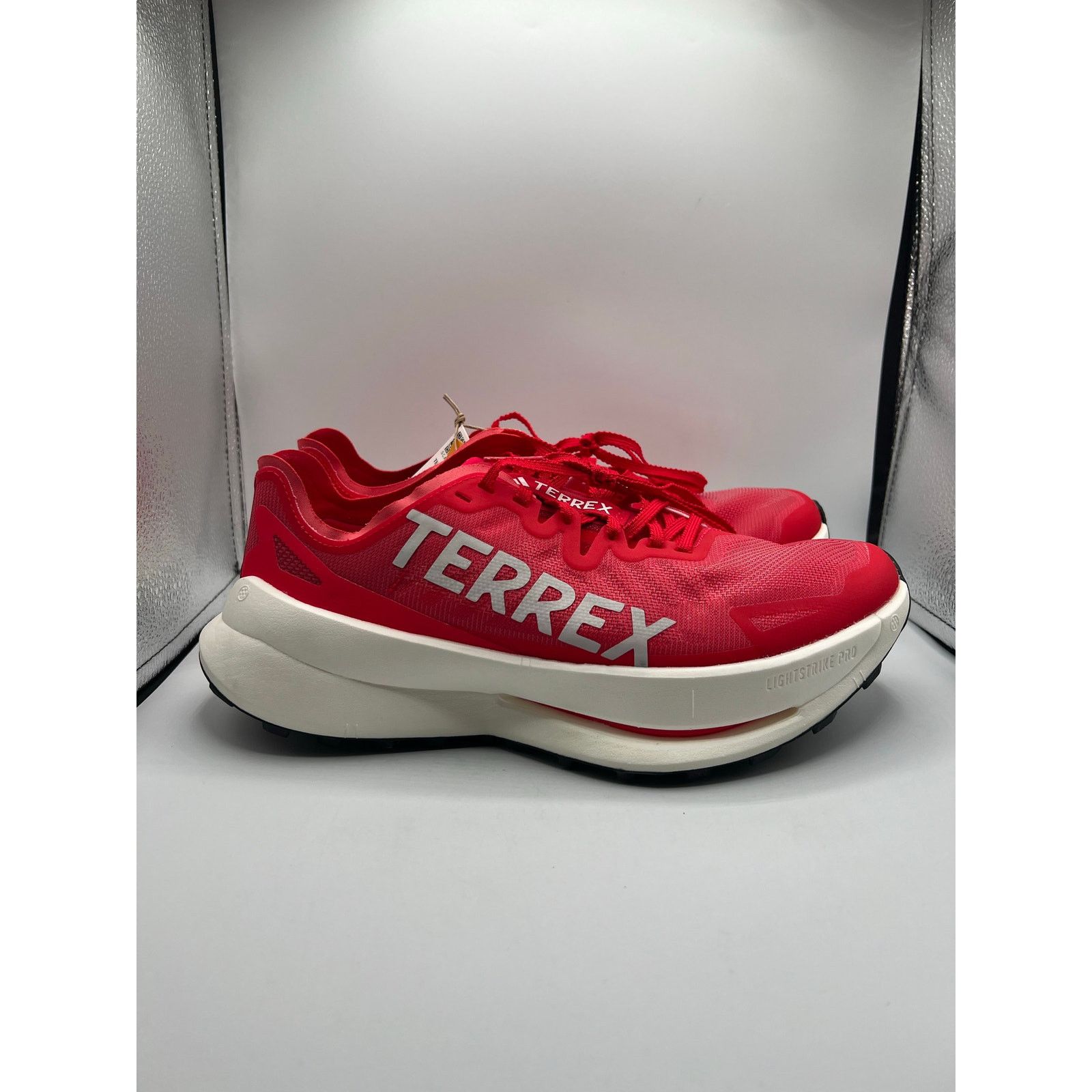 Adidas Adidas Terrex Agravic Speed Ultra "Pure Ruby Lucid Red' Size US 8.5 / EU 41-42 - 3 Thumbnail