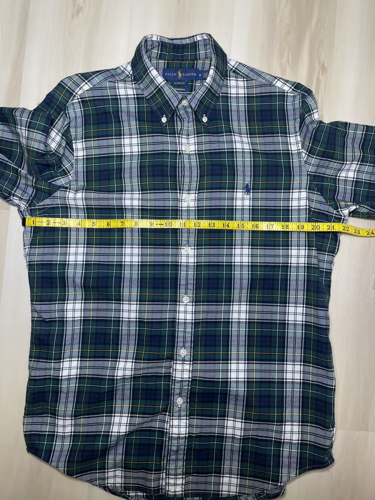 Polo Ralph Lauren Polo Ralph Lauren Flannel Shirt Sz M Classic Fit Plaid Size US M / EU 48-50 / 2 - 6 Thumbnail