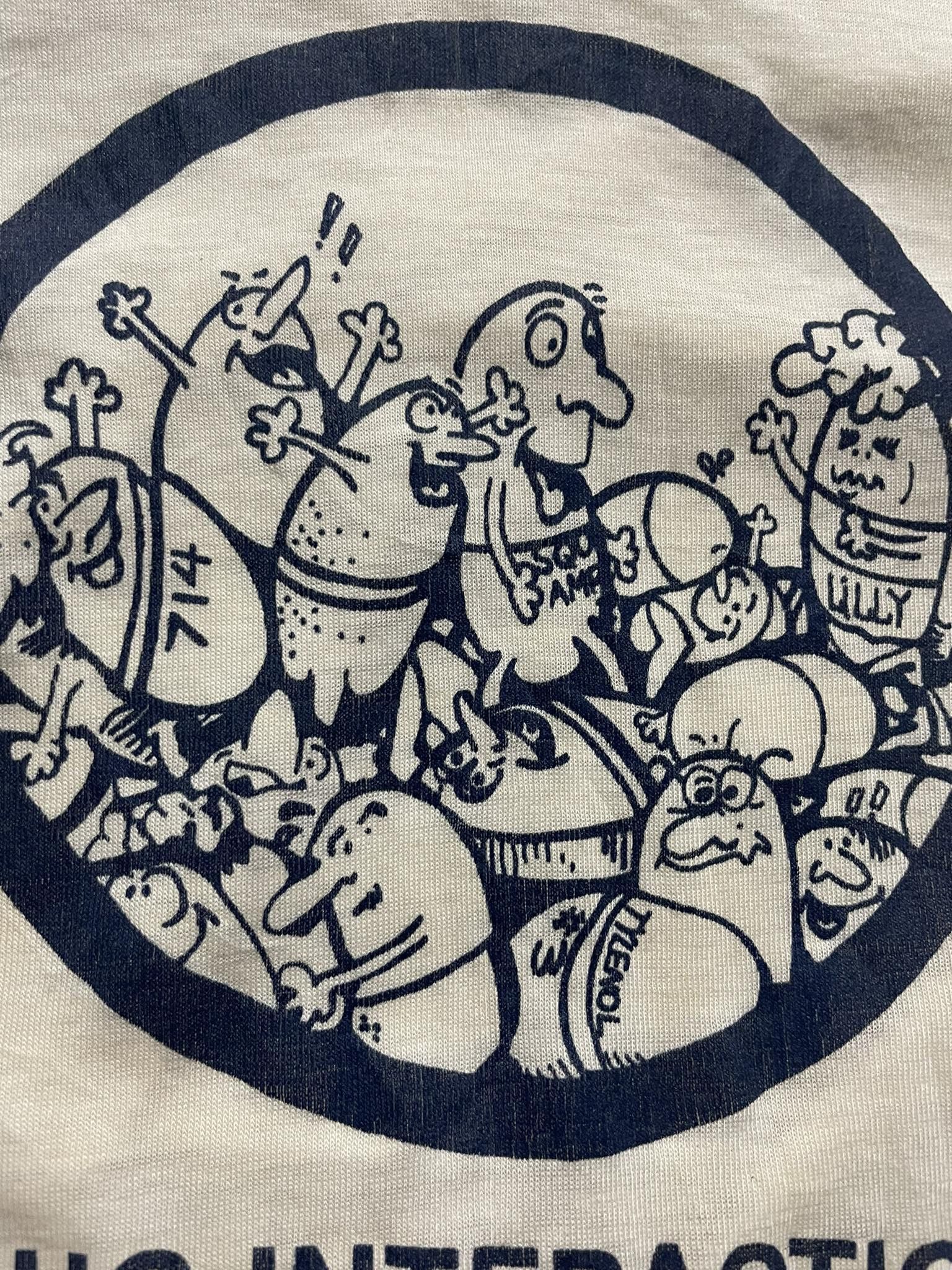Vintage Vintage Drug Interaction Ringer Shirt Size US L / EU 52-54 / 3 - 3 Thumbnail