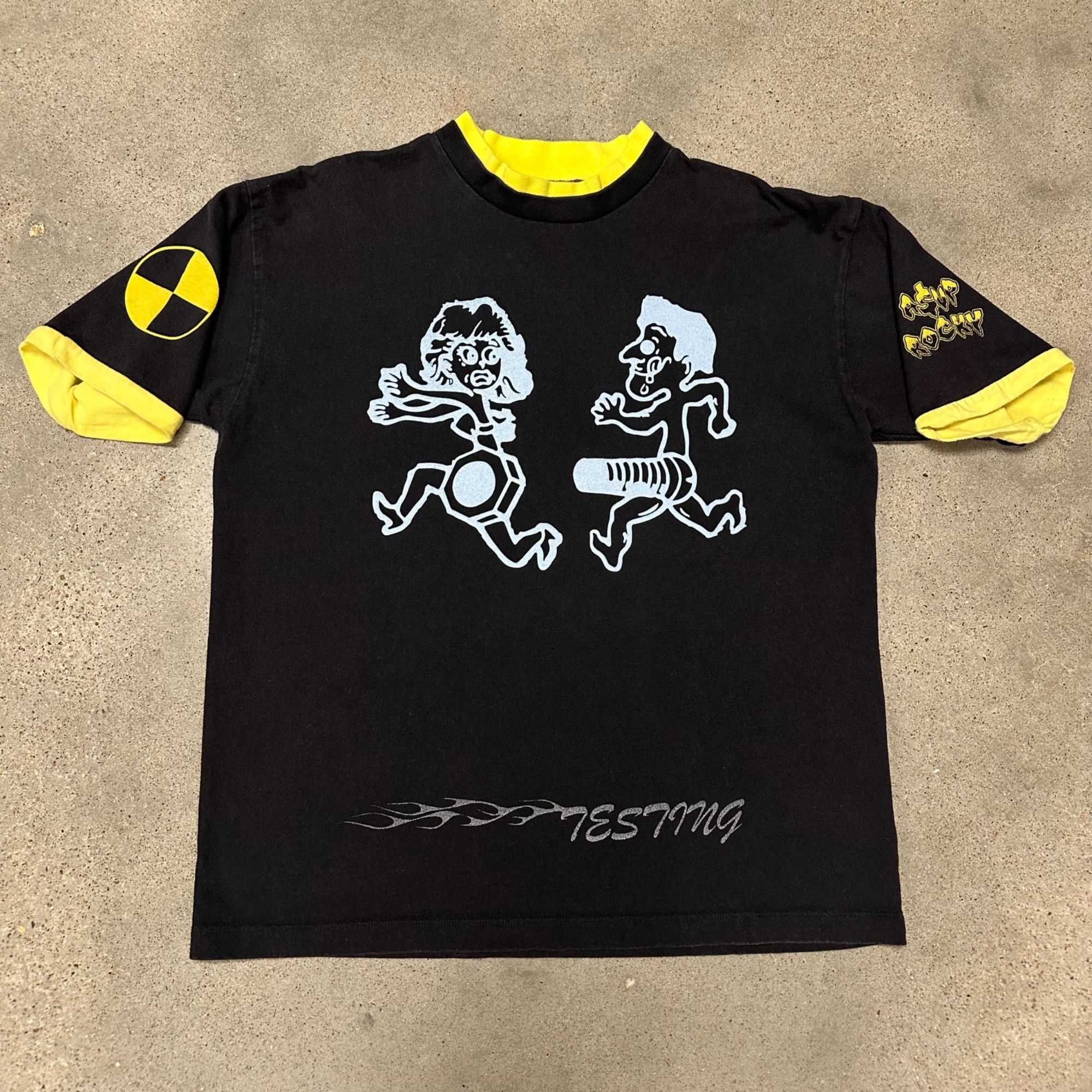 A$AP Rocky Vintage ASAP Rocky The Injured Generation Tour Testing Shirt Size US L / EU 52-54 / 3 - 1 Thumbnail
