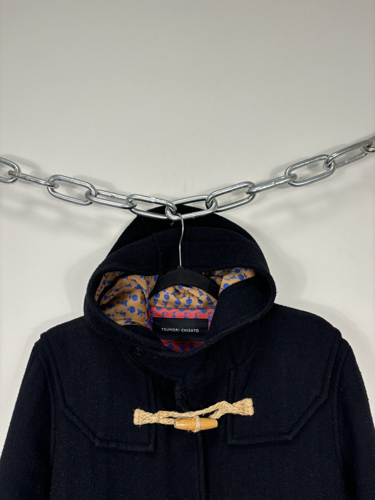 Issey Miyake Vintage Tsumori Chisato By Issey Miyake Wool Duffle Coat Size US M / EU 48-50 / 2 - 4 Thumbnail