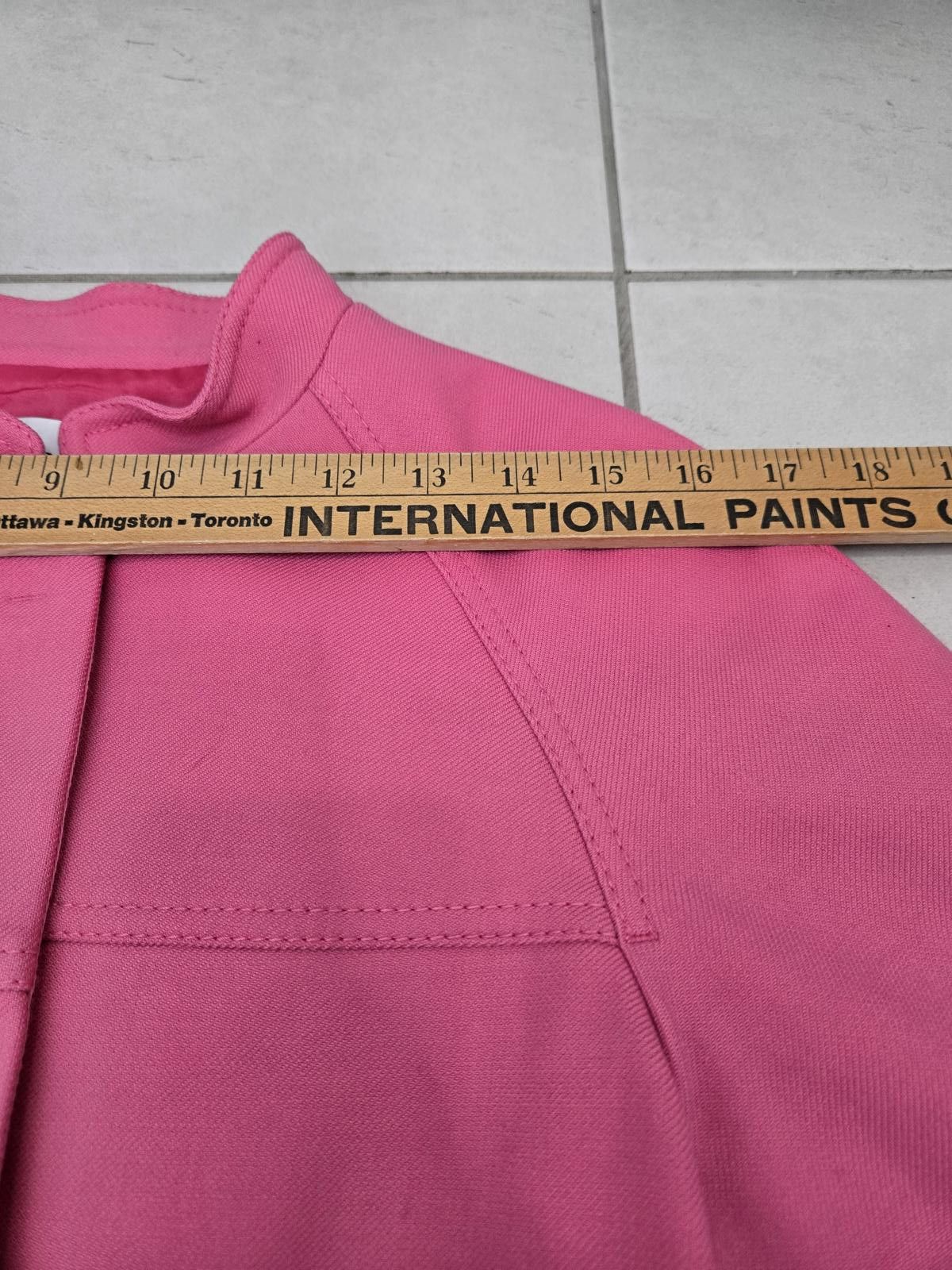 Designer RED VALENTINO Jacket Women's Small Pink Crop Blazer Jacket Size S / US 4 / IT 40 - 9 Thumbnail