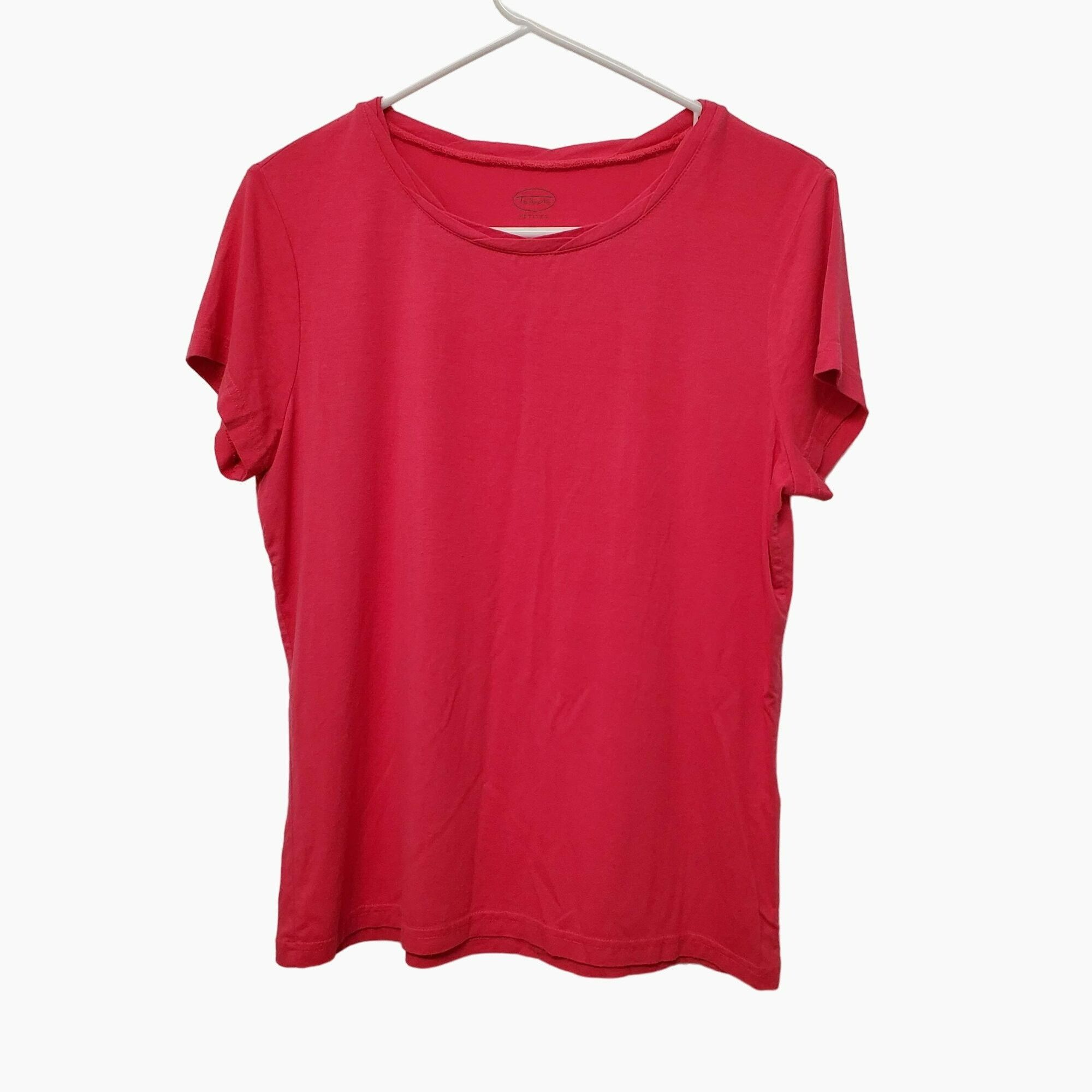 Talbots Talbots Petites Women's Pink Short Sleeve Tee T-Shirt Size M Size M / US 6-8 / IT 42-44 - 1 Thumbnail