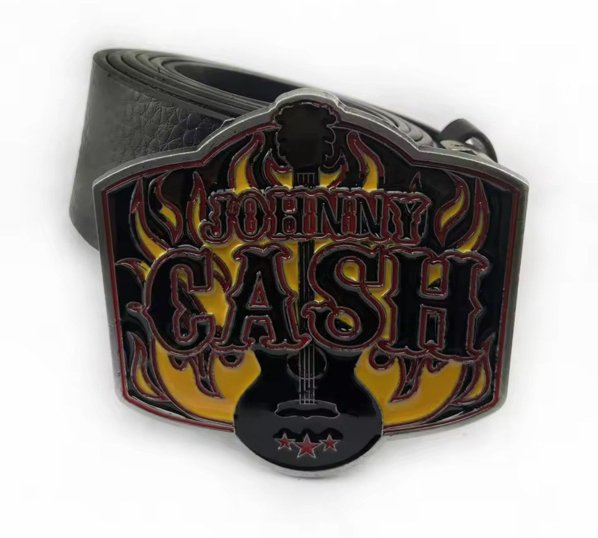 Other Fire Guitar Music Belt Buckle (buckle only) Size ONE SIZE - 5 Thumbnail