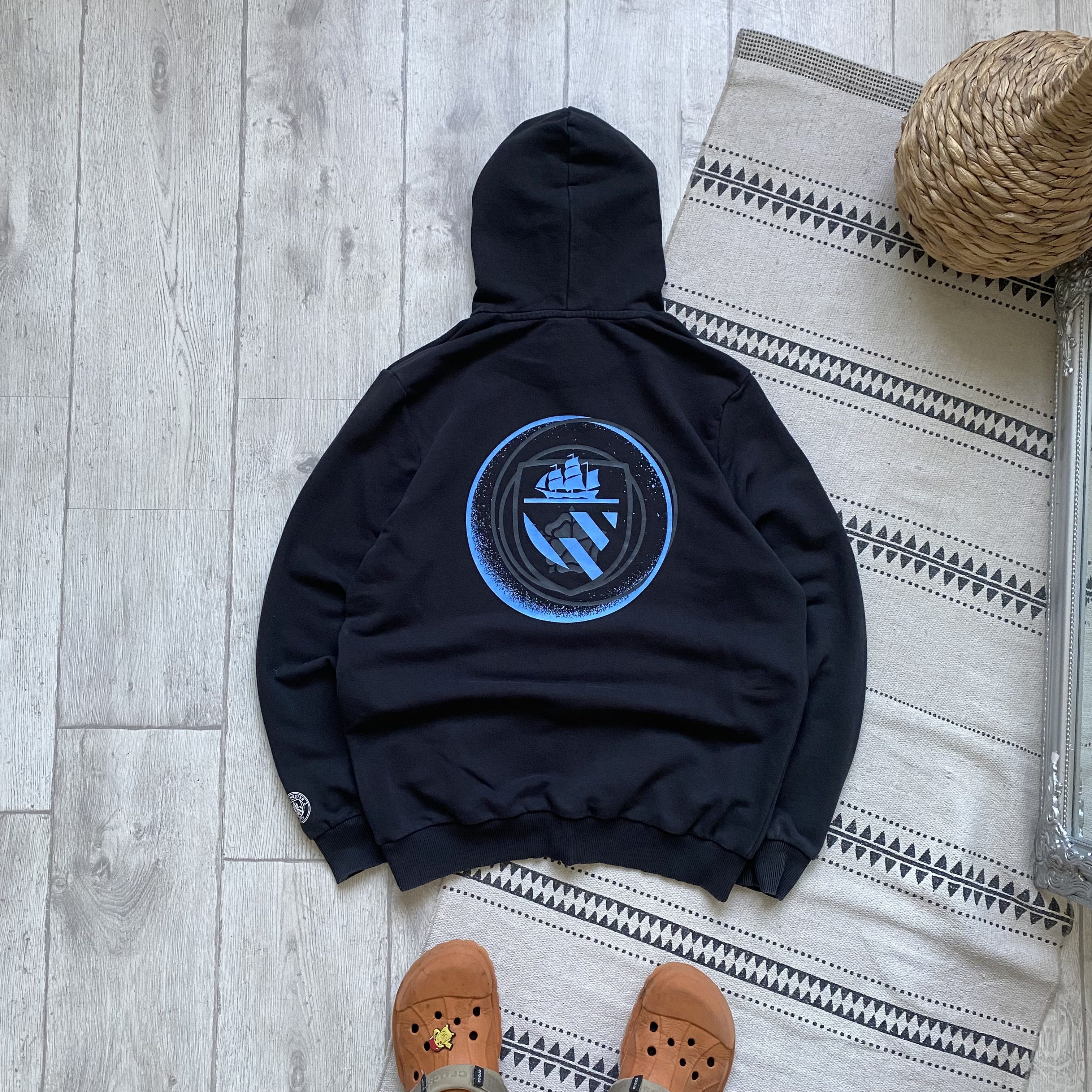 Puma ⚽️ Puma Manchester City hoodie Blockore big logo Nike Umbro Size US S / EU 44-46 / 1 - 1 Thumbnail