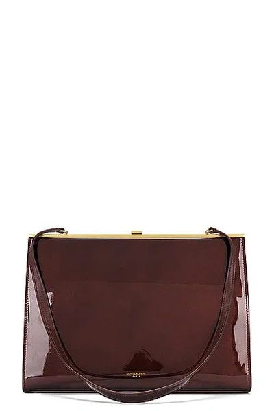 Saint Laurent Paris o1bcso1str1225 Size:OS/Le Anne-Marie in Dark Brown Size ONE SIZE - 1 Thumbnail