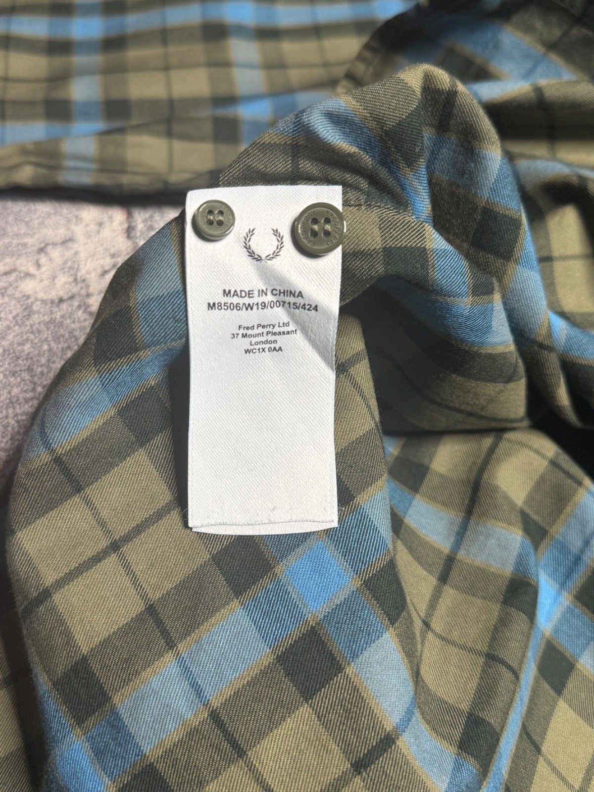 Fred Perry Fred Perry men's shirt L Size US L / EU 52-54 / 3 - 6 Thumbnail