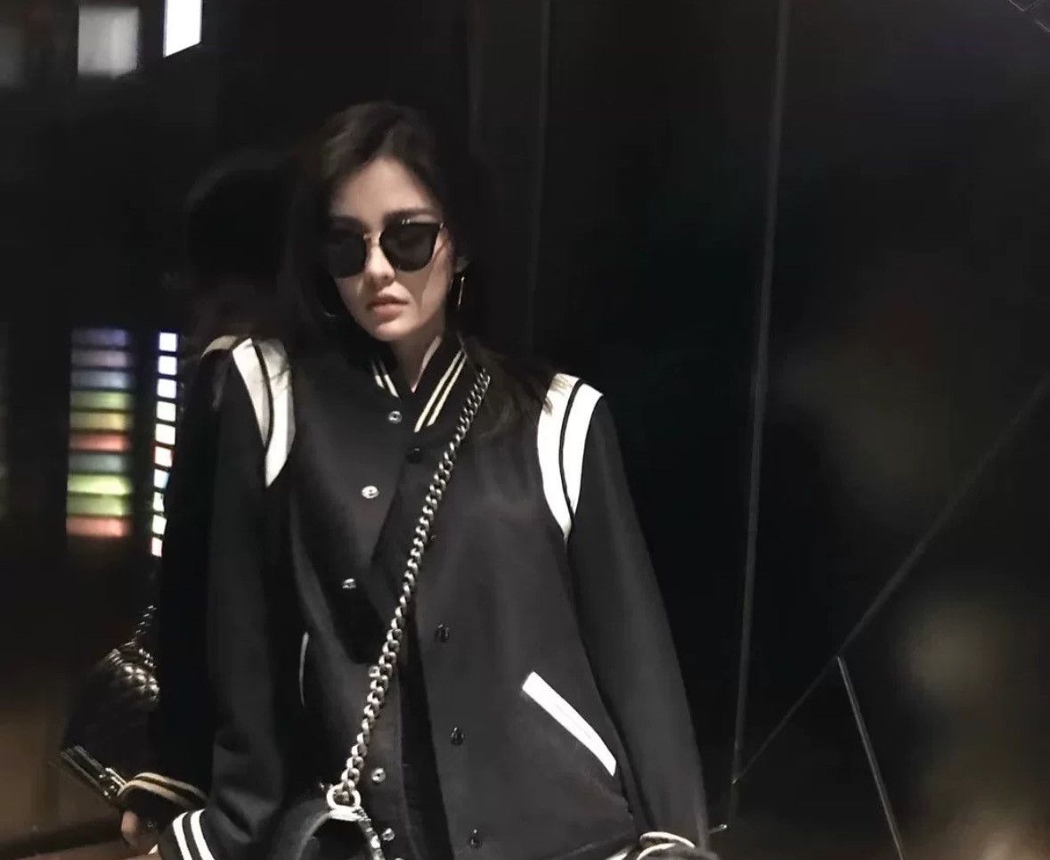 Saint Laurent Paris × Yves Saint Laurent Saint Laurent SLP black and white jacket 2412-Nextarrow Size US M / EU 48-50 / 2 - 9 Thumbnail
