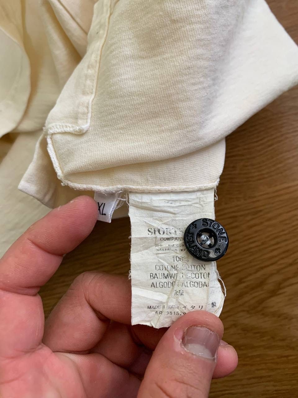 Stone Island × Vintage Vintage Stone Island Shirt Size US XL / EU 56 / 4 - 10 Thumbnail