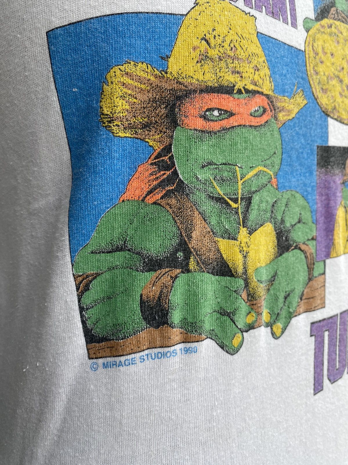Cartoon Network Vintage Ninja Turtles 90s Size US S / EU 44-46 / 1 - 4 Thumbnail
