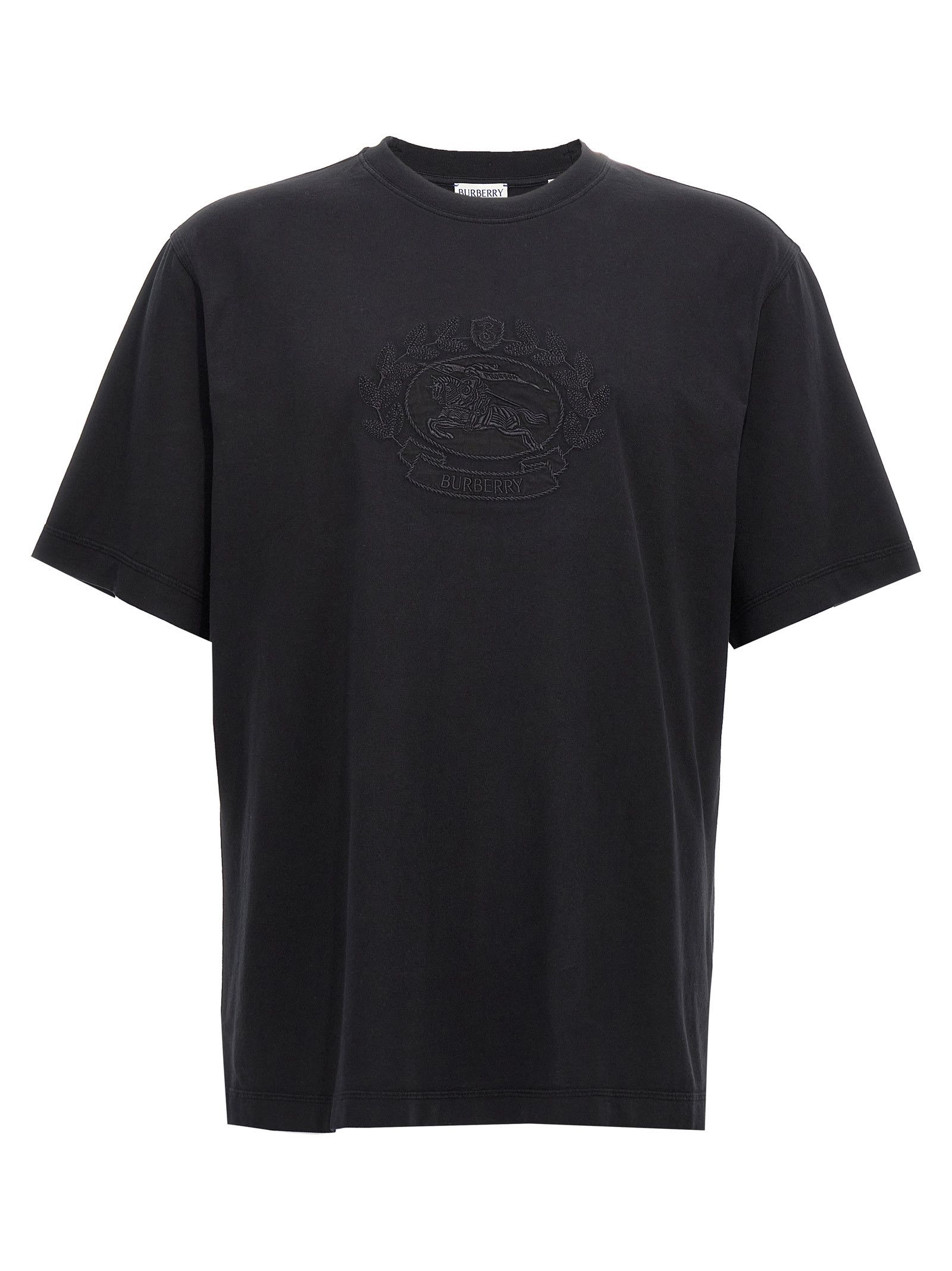 Burberry Logo Embroidery T-Shirt Size US XXS / EU 40 - 1 Thumbnail