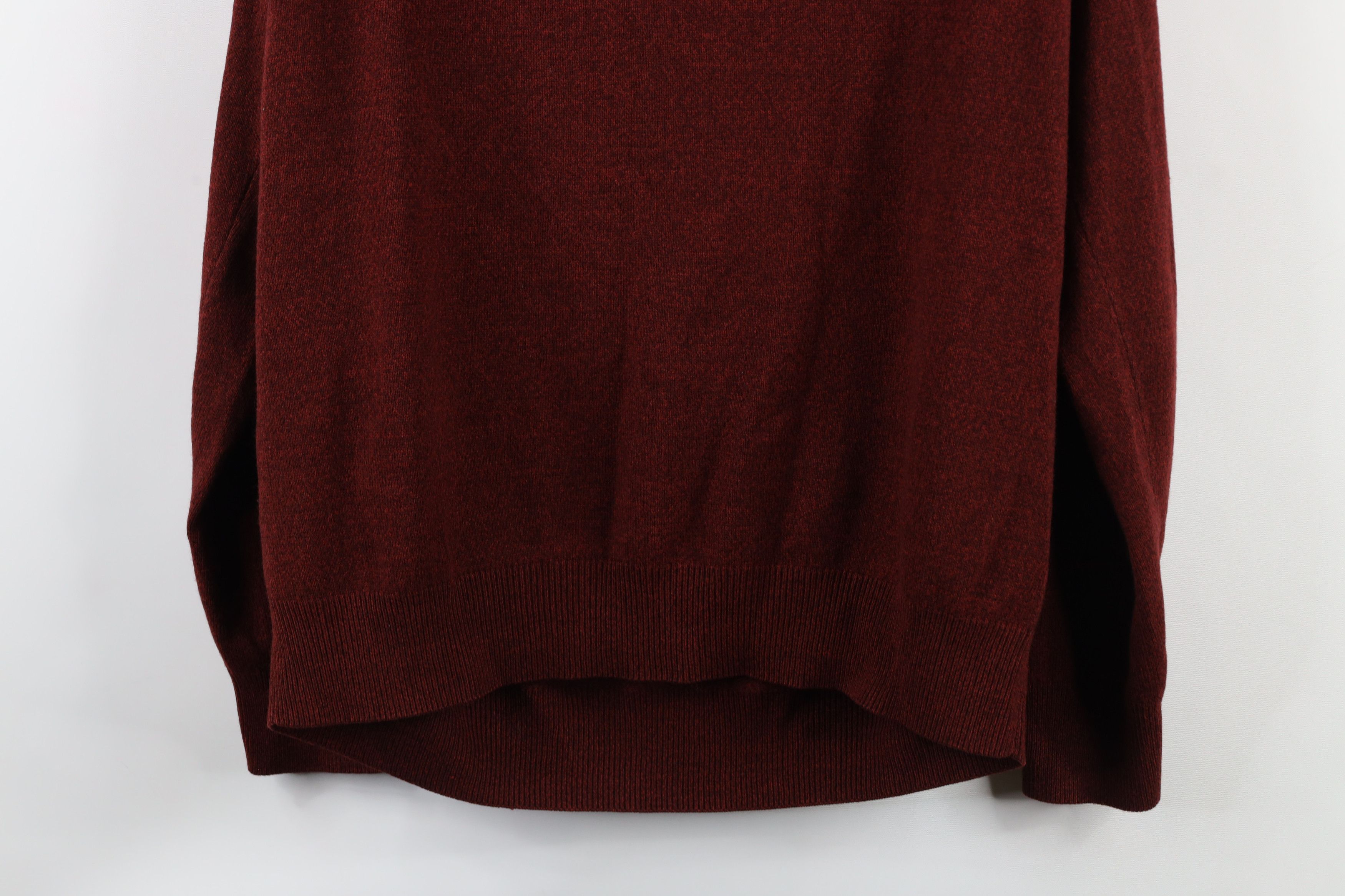 Vintage Vintage 90s Streetwear Ribbed Knit Collared Pullover Sweater Size US L / EU 52-54 / 3 - 10 Thumbnail
