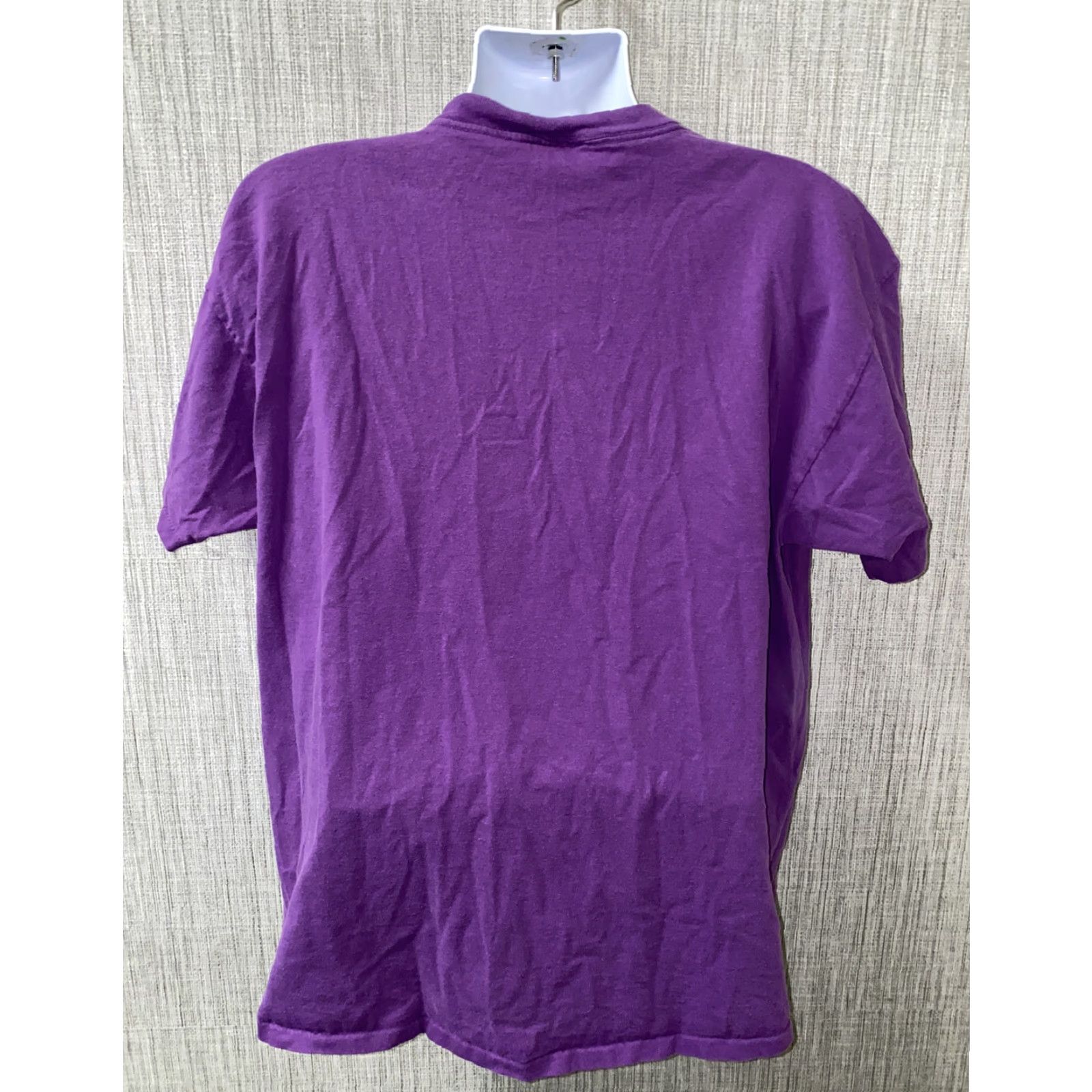 Delta VINTAGE Delta Mens Purple Short Sleeve Memory Walk T-Shirt XL Size US XL / EU 56 / 4 - 3 Thumbnail