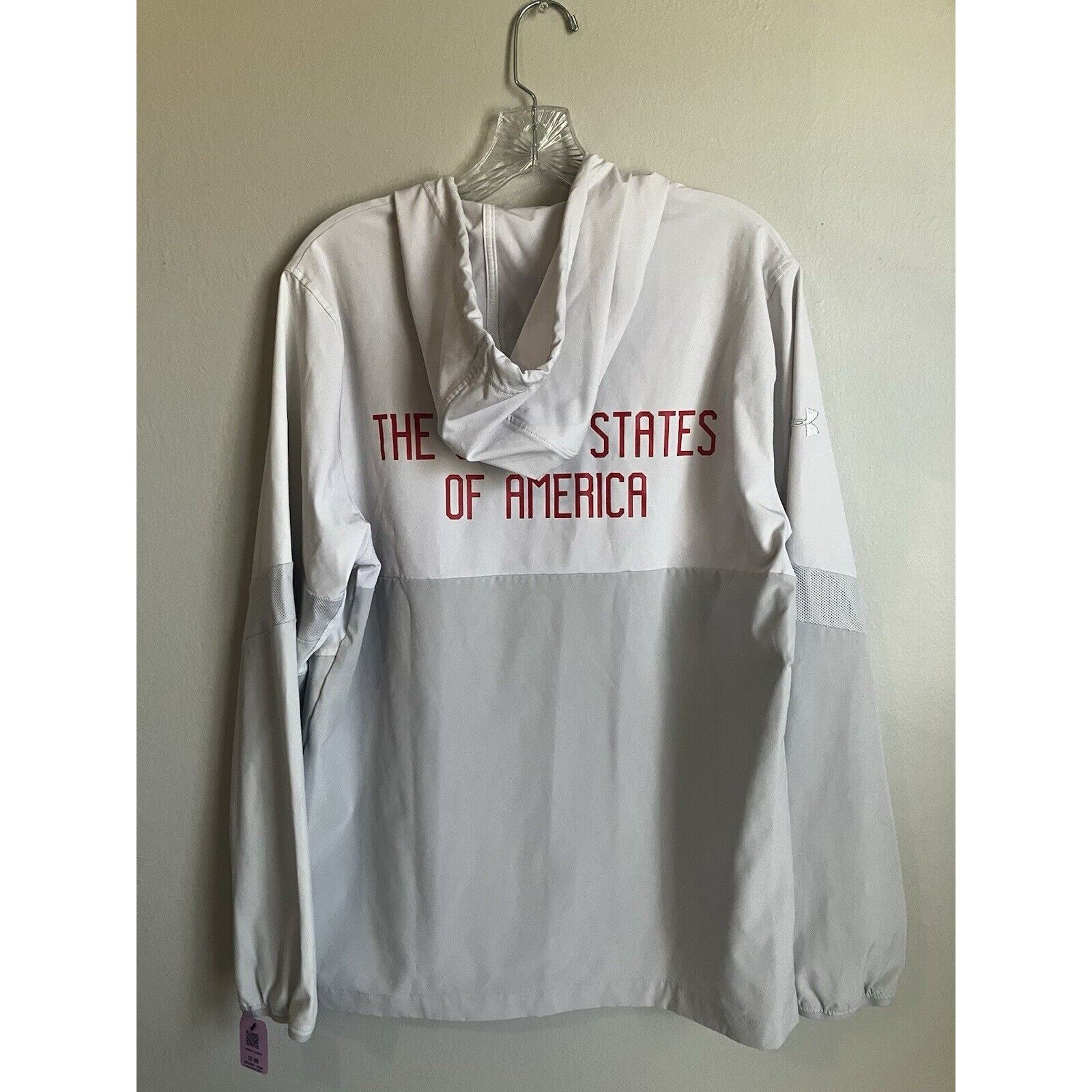 Under Armour USA Boxing jacket medium mens white under armour olympic Size US M / EU 48-50 / 2 - 2 Thumbnail